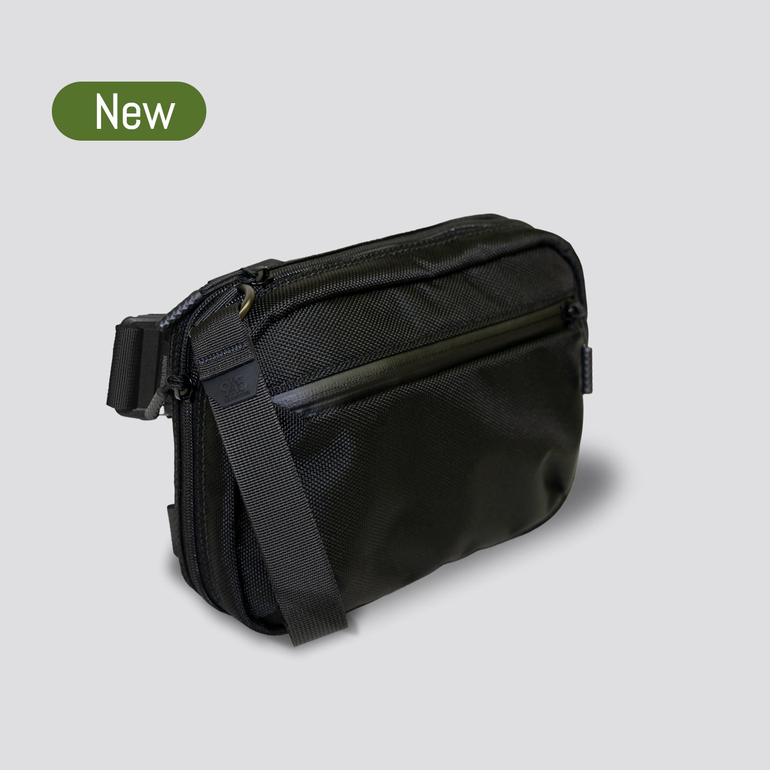 QAP GEN 2 [COMPACT] CONCEALMENT BAG BALLISTIC BLACK WITH KYDEX HOLSTER