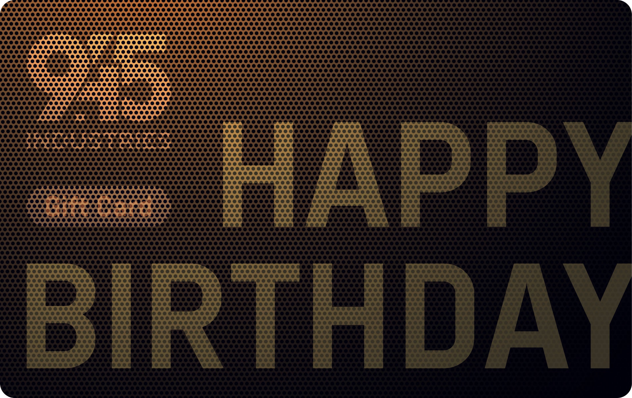 E-Gift Card HAPPY BIRTHDAY