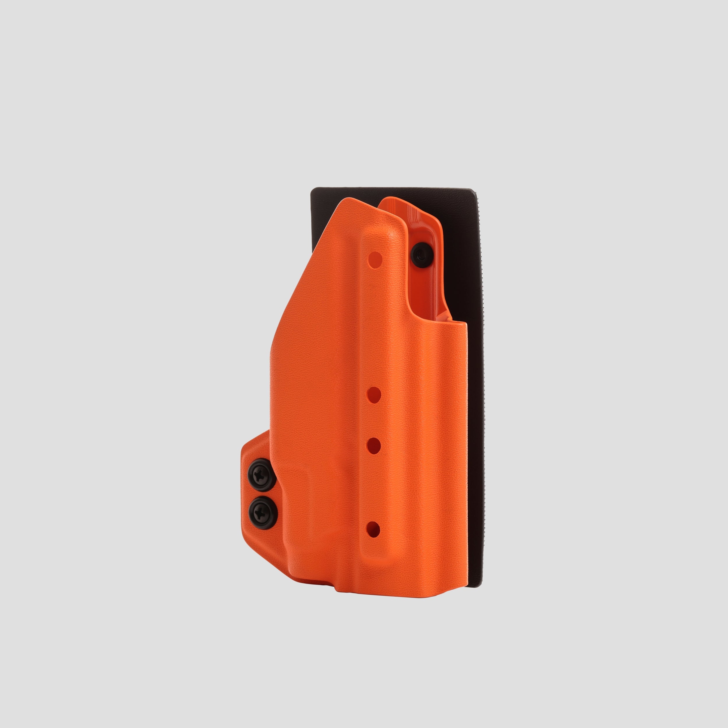 KYDEX HOLSTER WITH VELCRO® HOOK ATTACHMENT PANEL (LIGHT BEARING) HUNTER ORANGE