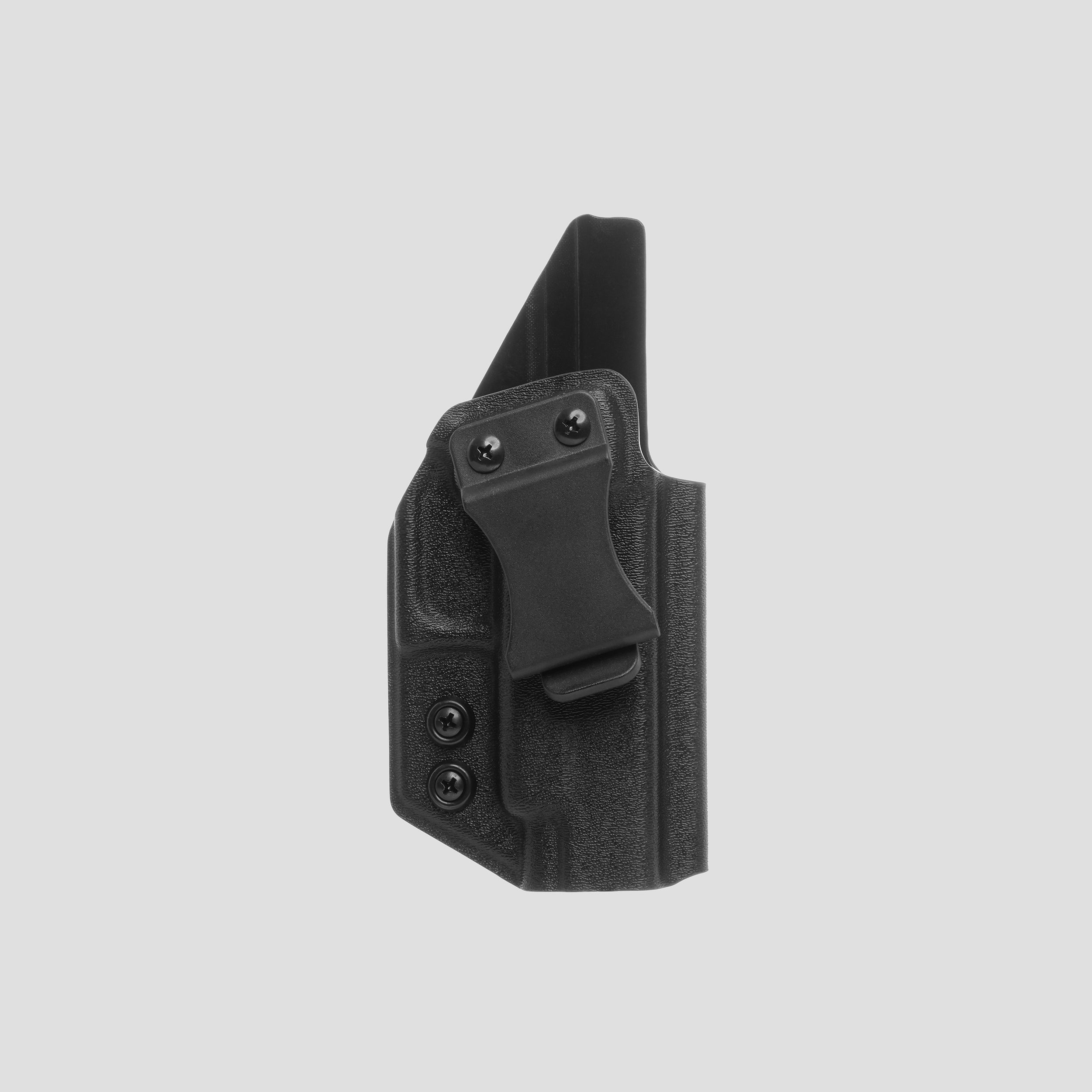 KYDEX HOLSTERS INSIDE THE WAISTBAND (IWB) (NO LIGHT/LASER) BLACK