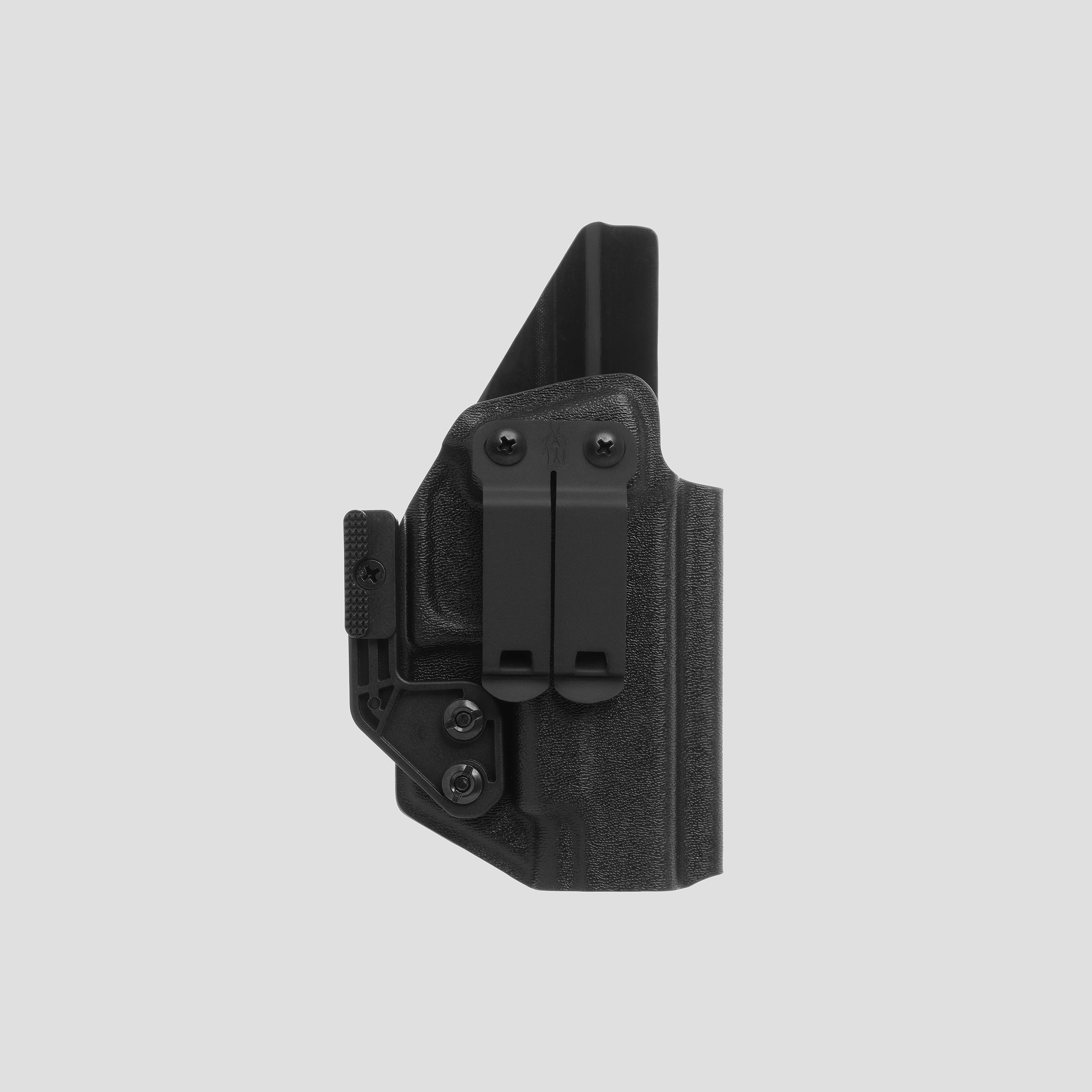 KYDEX HOLSTERS INSIDE THE WAISTBAND (IWB) (NO LIGHT/LASER) BLACK