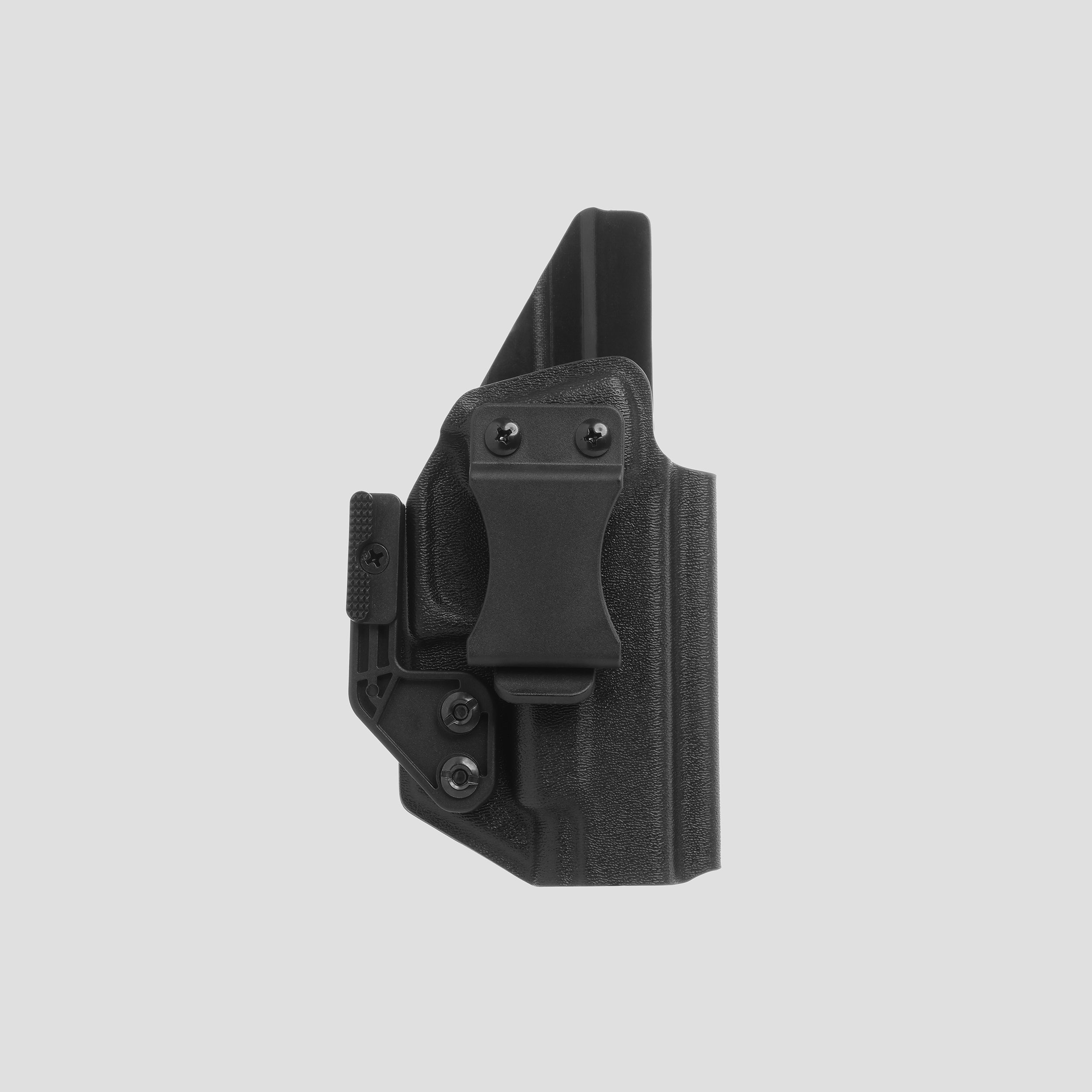 KYDEX HOLSTERS INSIDE THE WAISTBAND (IWB) (NO LIGHT/LASER) BLACK