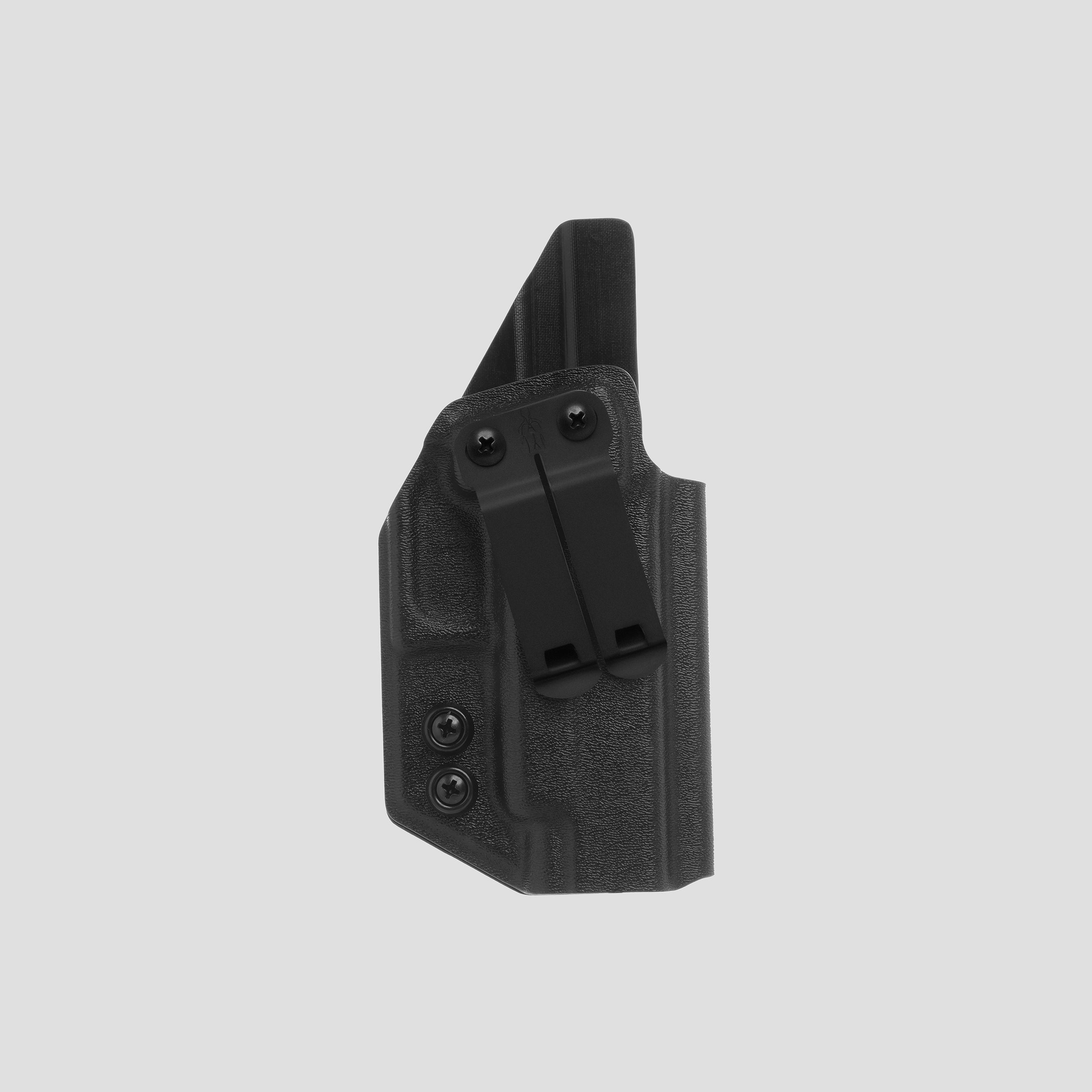 KYDEX HOLSTERS INSIDE THE WAISTBAND (IWB) (NO LIGHT/LASER) BLACK