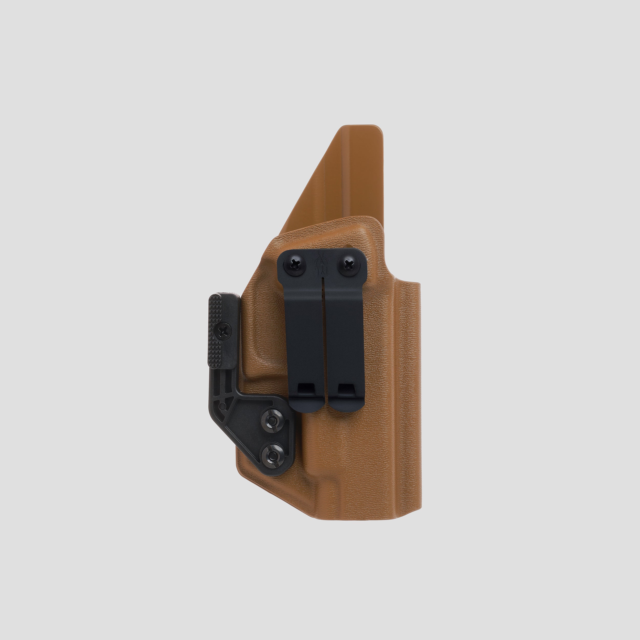KYDEX HOLSTER INSIDE THE WAISTBAND (IWB) (NO LIGHT/LASER) COYOTE BROWN