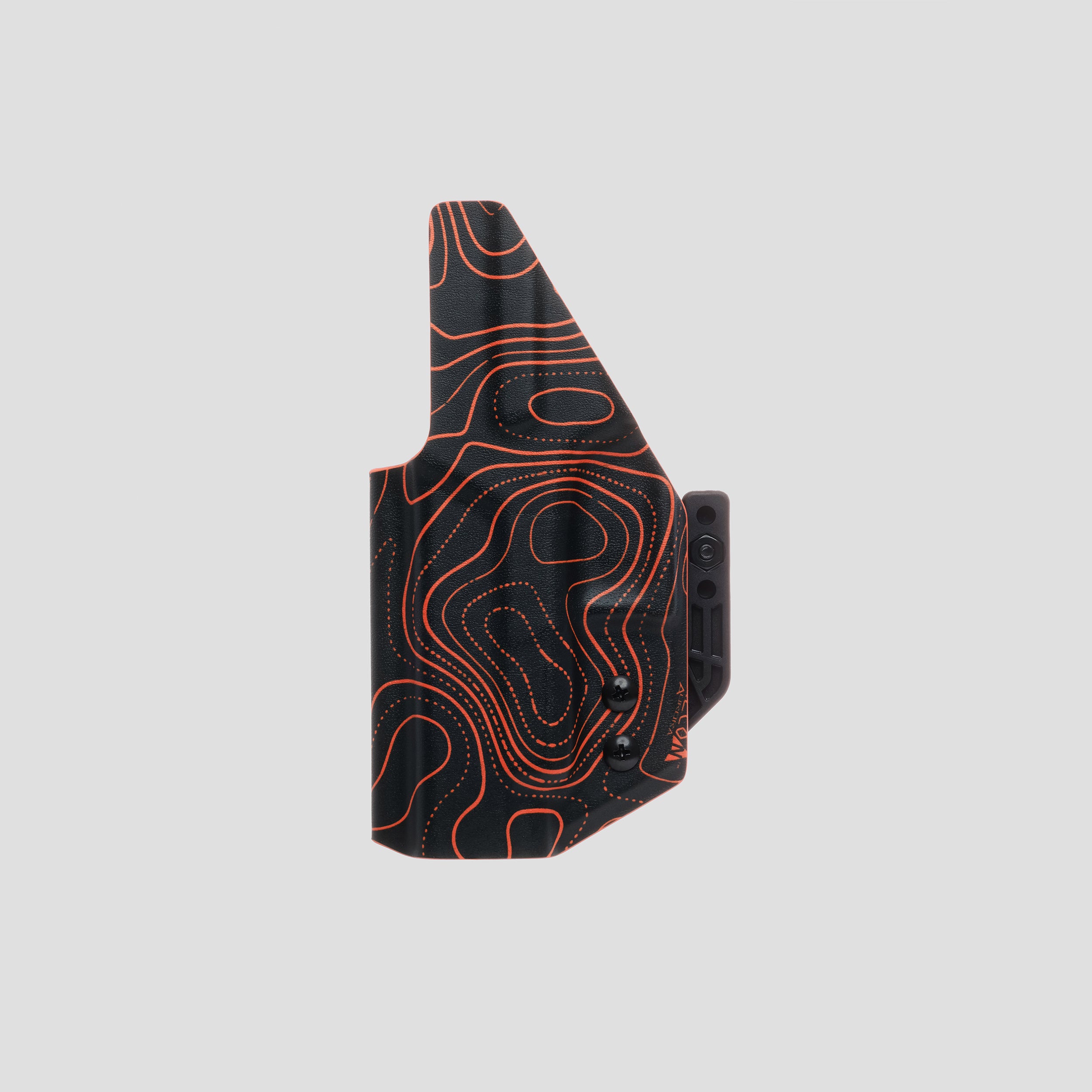 KYDEX HOLSTERS INSIDE THE WAISTBAND (IWB) (NO LIGHT/LASER) TOPO AURORA ORANGE