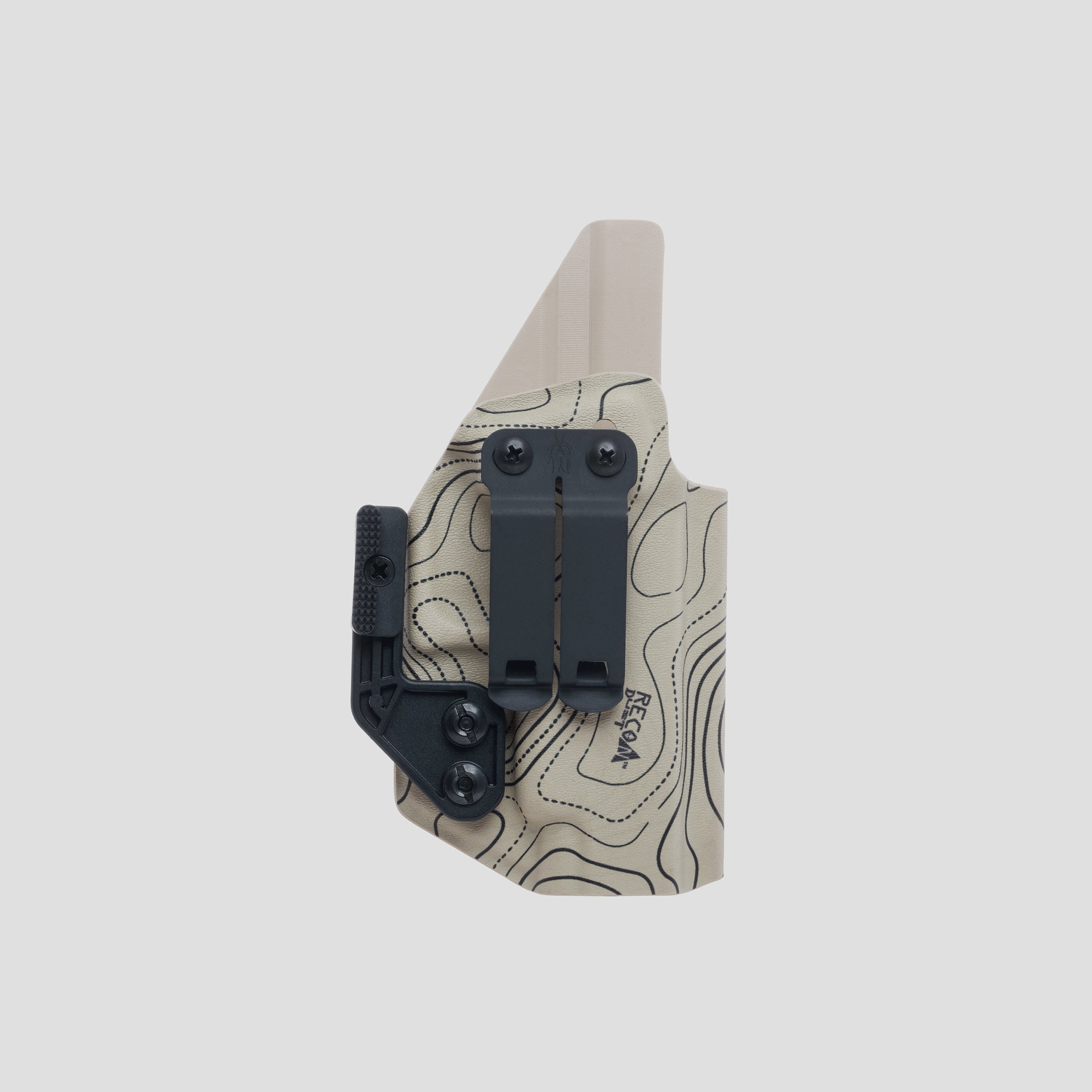 KYDEX HOLSTERS INSIDE THE WAISTBAND (IWB) (NO LIGHT/LASER) TOPO DUST