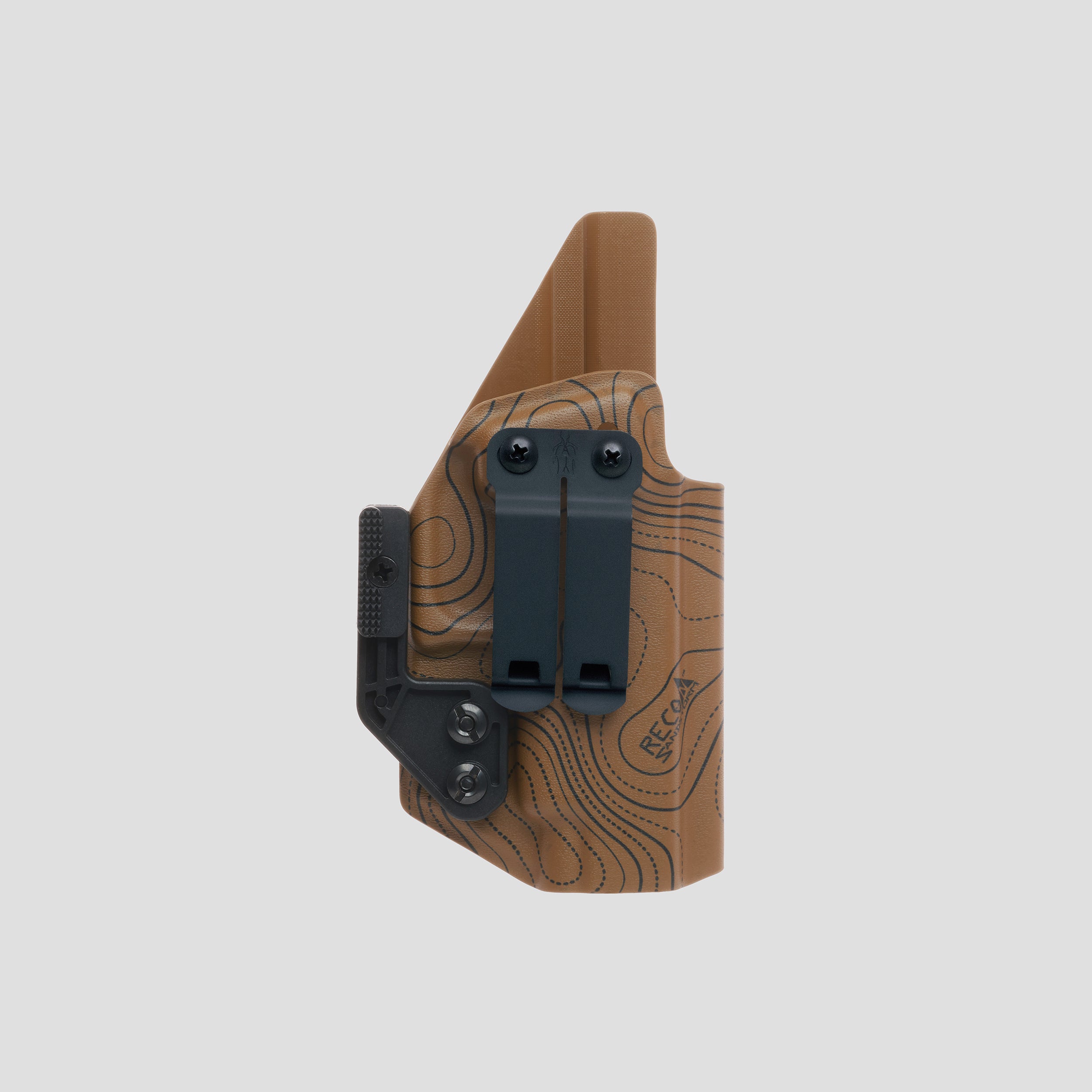 KYDEX HOLSTERS INSIDE THE WAISTBAND (IWB) (NO LIGHT/LASER) TOPO SANDSTORM