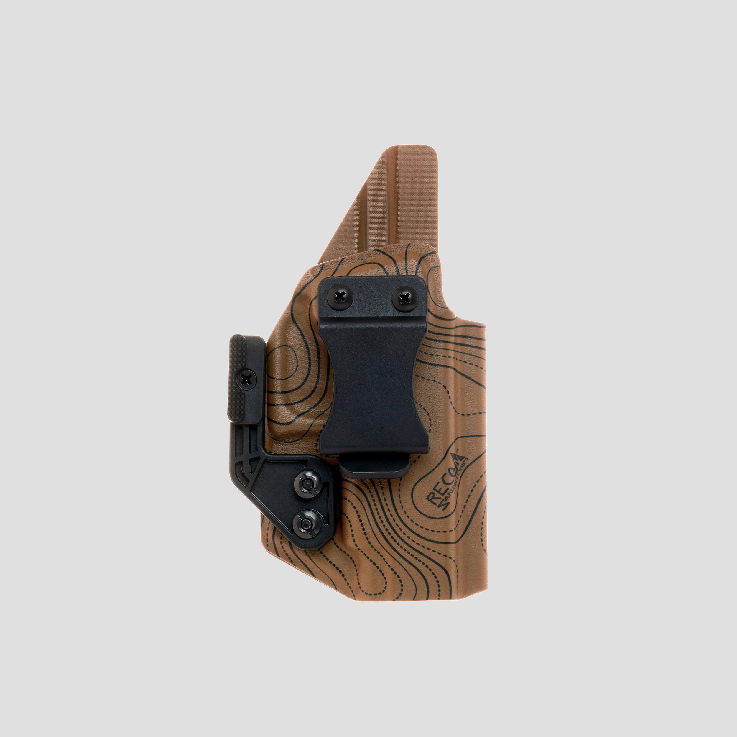 KYDEX HOLSTERS INSIDE THE WAISTBAND (IWB) (NO LIGHT/LASER) TOPO SANDSTORM