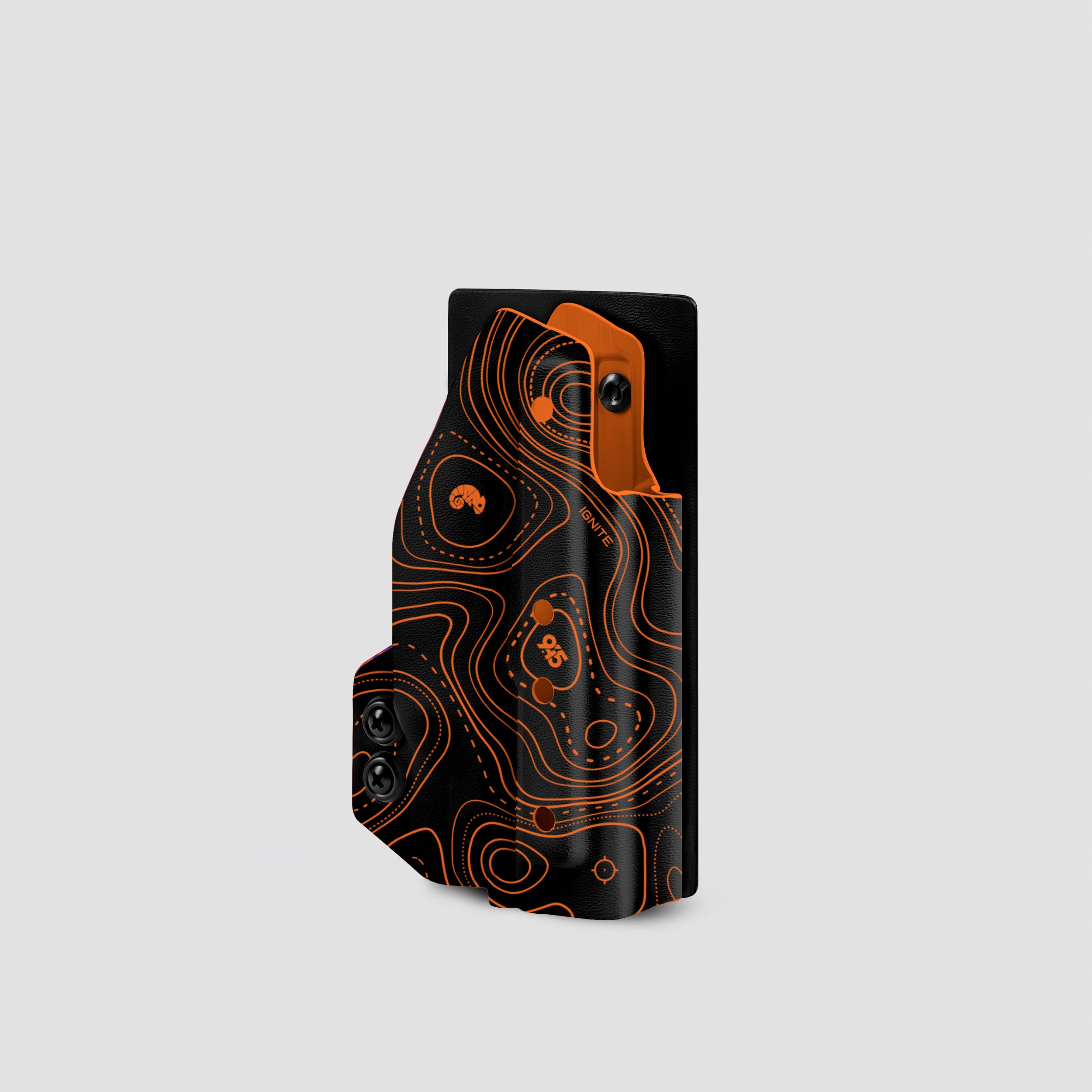 KYDEX HOLSTER WITH VELCRO® HOOK ATTACHMENT PANEL (LIGHT BEARING) TOPO FLARE