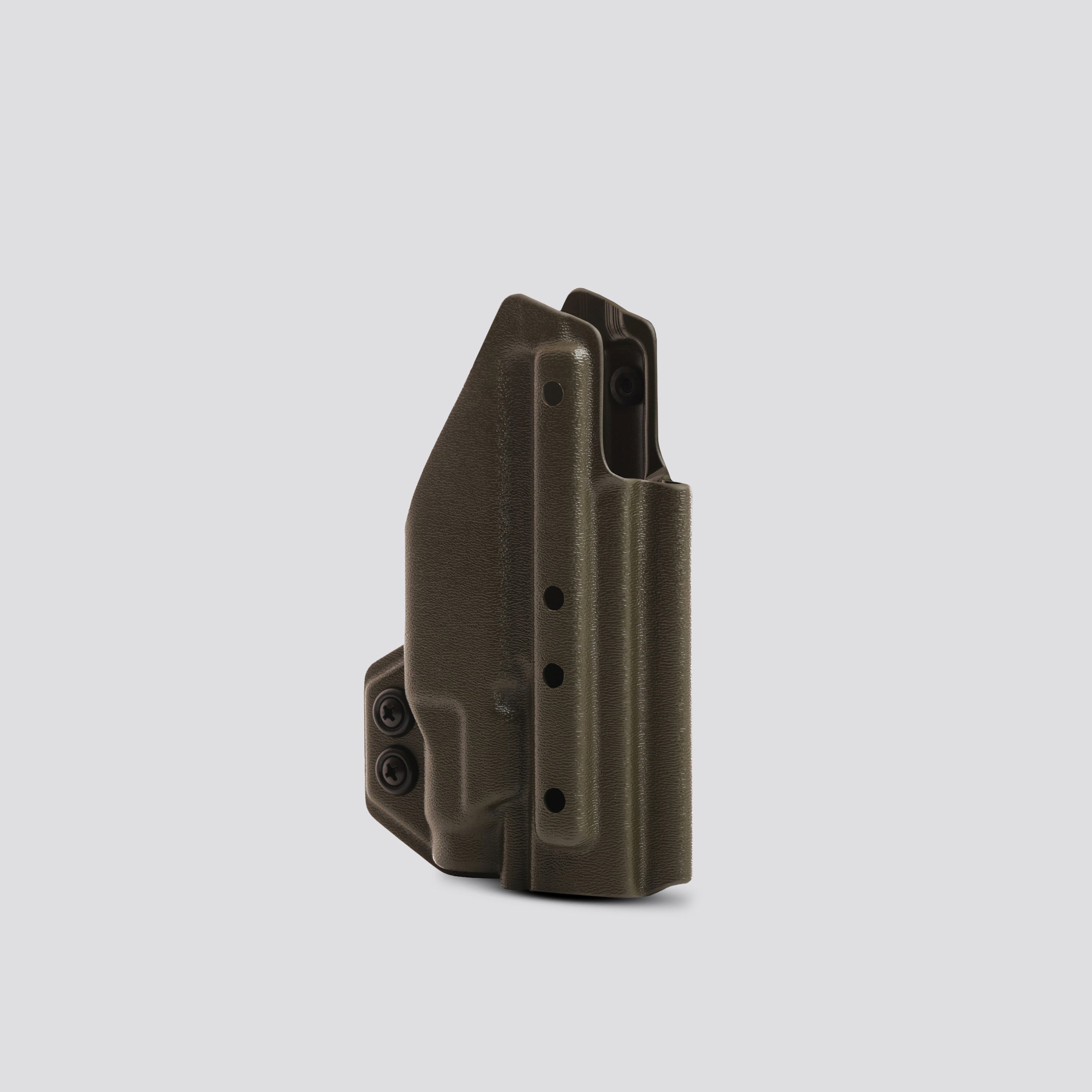 KYDEX HOLSTER WITH CHEST HOLSTER PANEL (LIGHT BEARING) OD GREEN