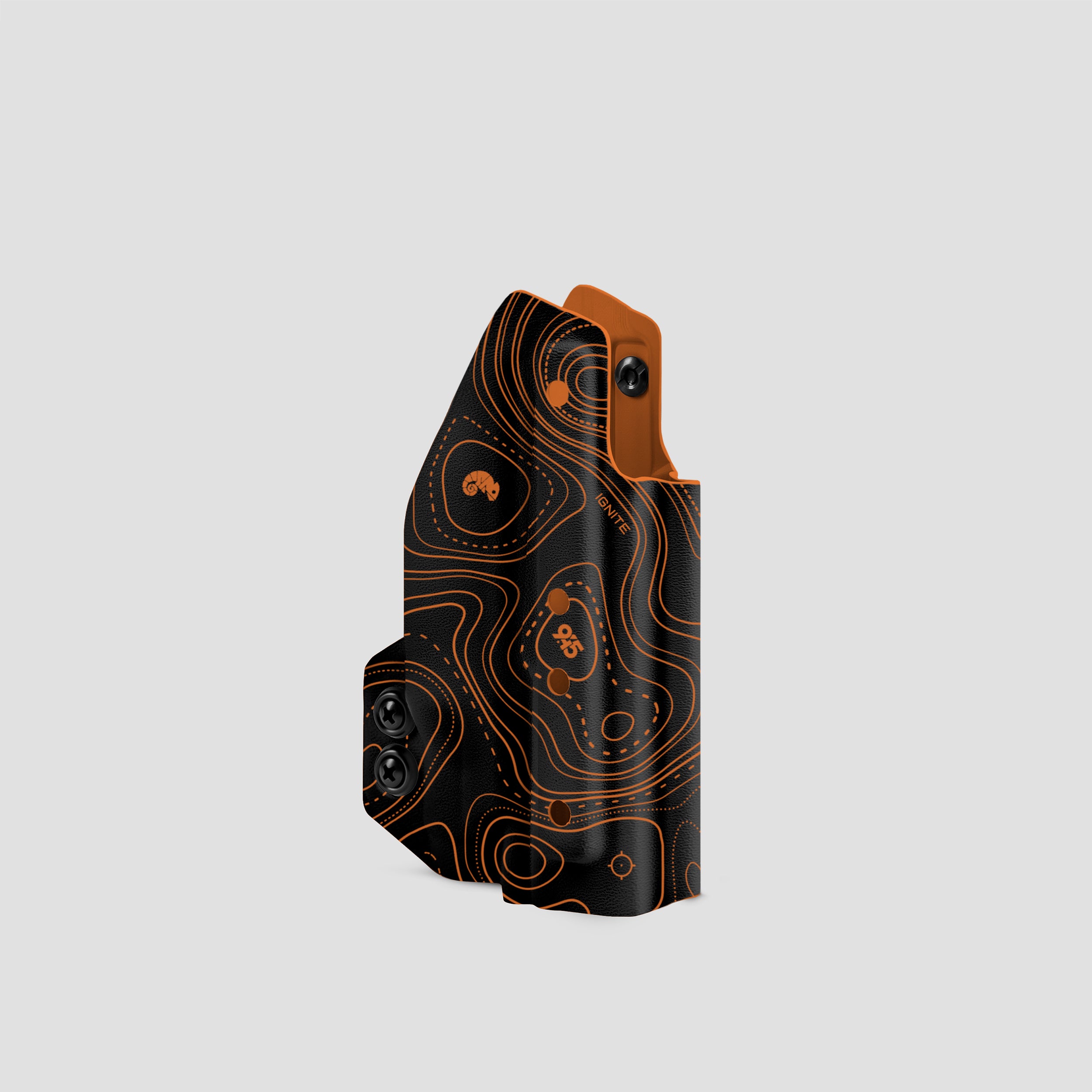 KYDEX HOLSTER WITH CHEST HOLSTER PANEL (LIGHT BEARING) TOPO FLARE