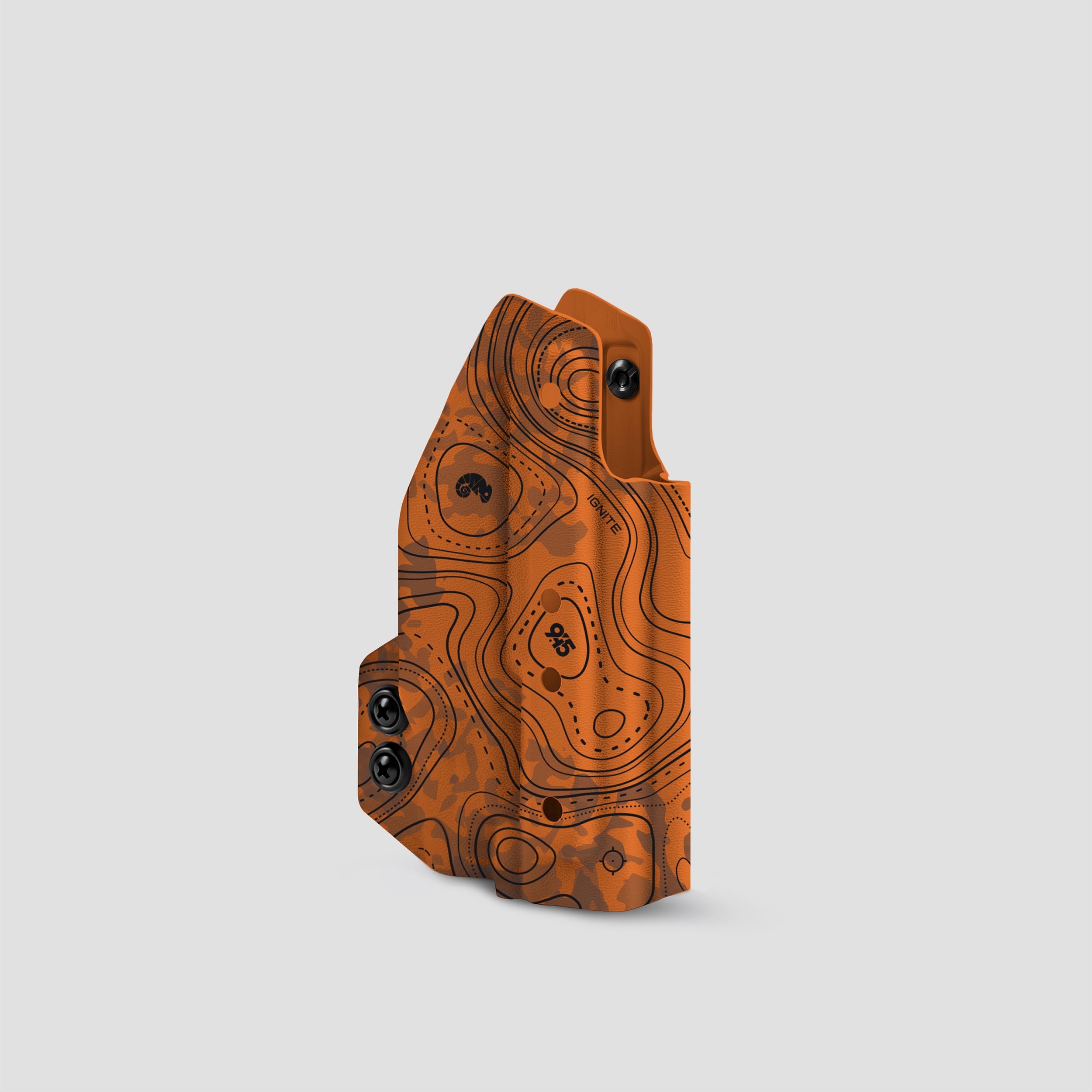 KYDEX HOLSTER WITH CHEST HOLSTER PANEL (LIGHT BEARING) TOPO IGNITE
