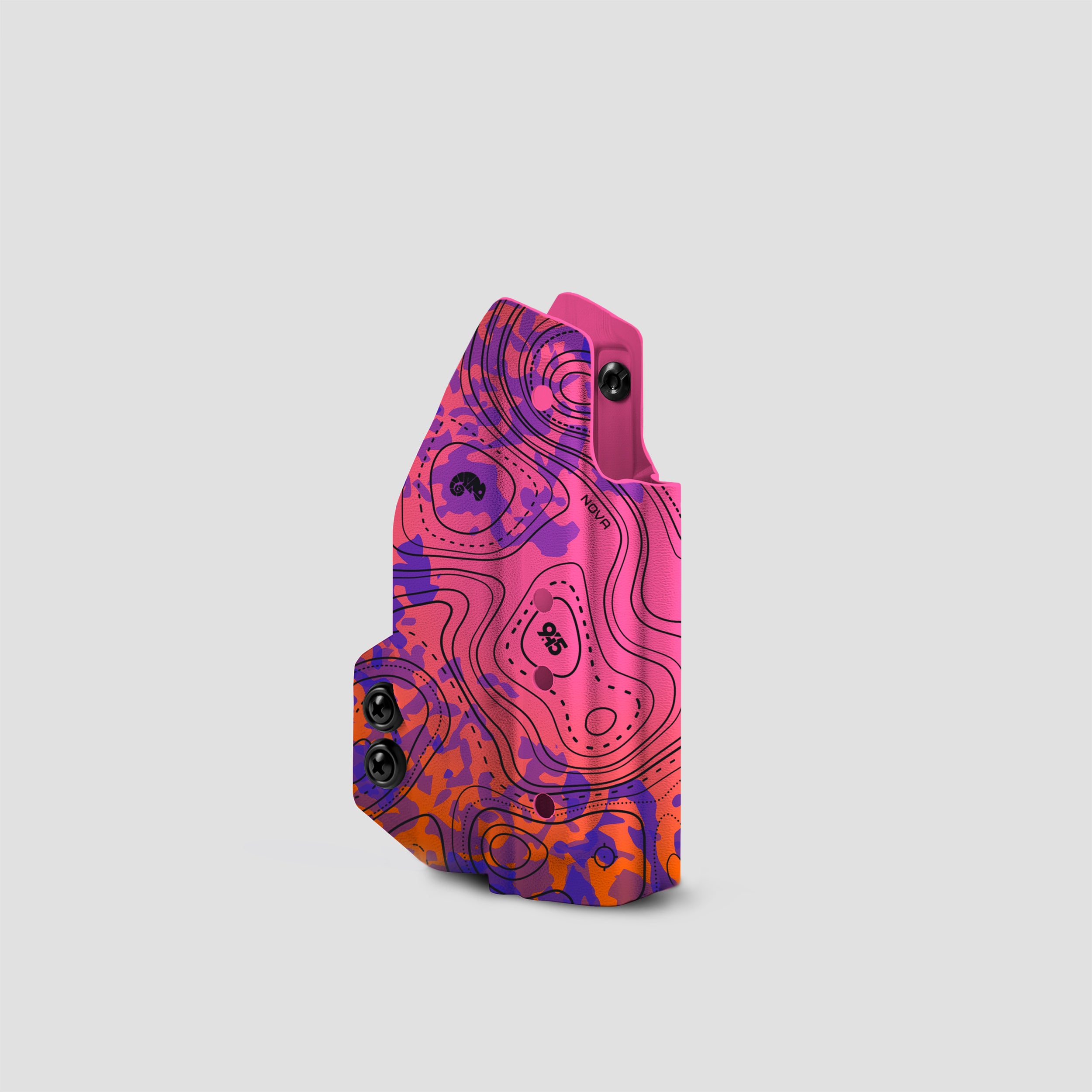 KYDEX HOLSTER WITH CHEST HOLSTER PANEL (LIGHT BEARING) TOPO NOVA