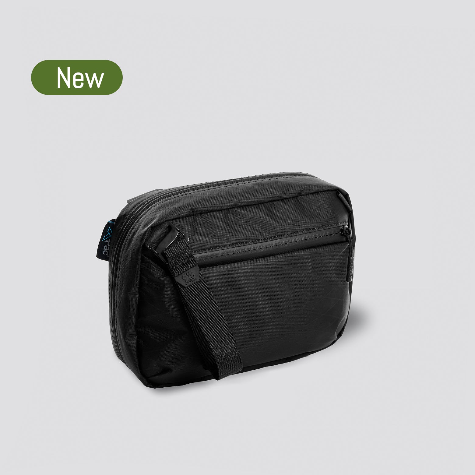 QAP MAGNETIC [COMPACT] CONCEALMENT BAG ULTRA GRID BLACK WITH KYDEX HOLSTER