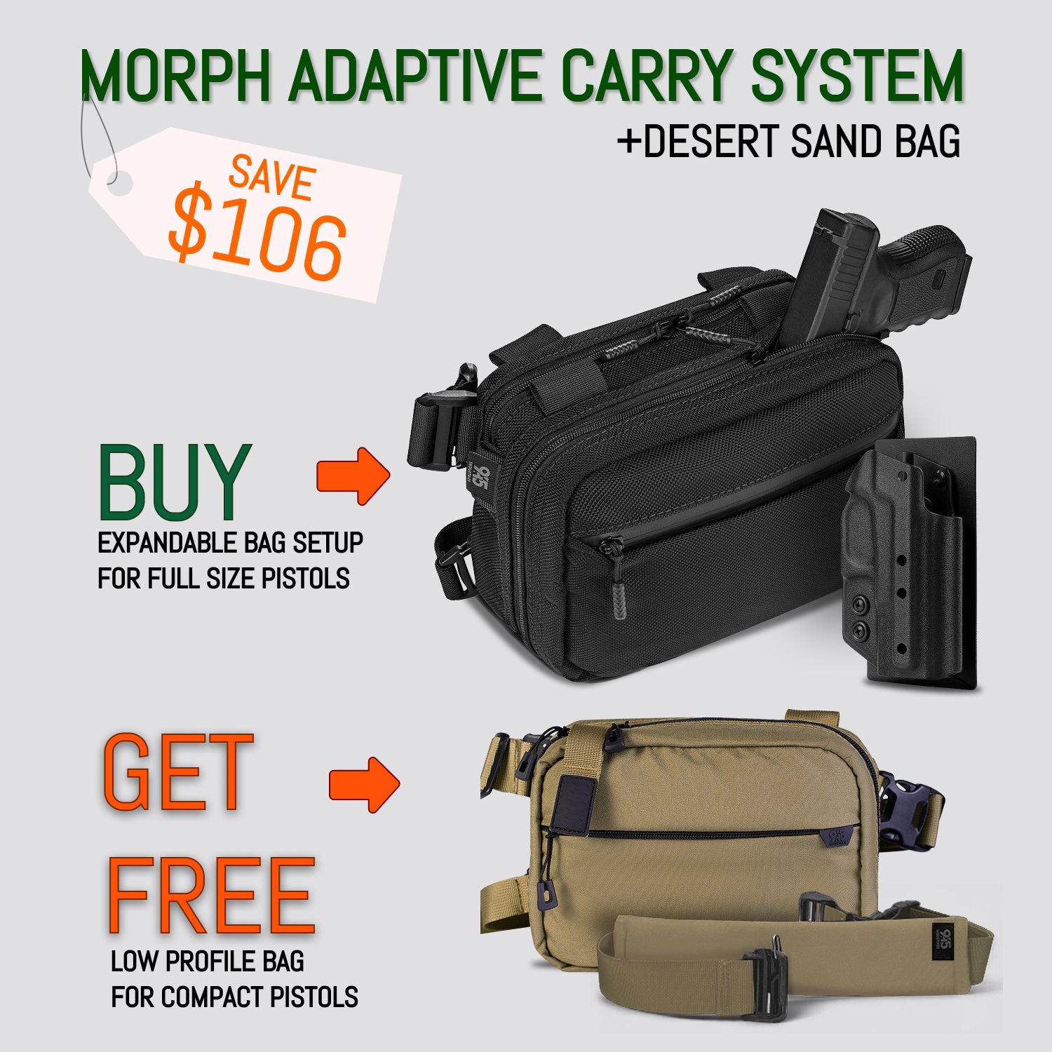 QAP Dual Carry System