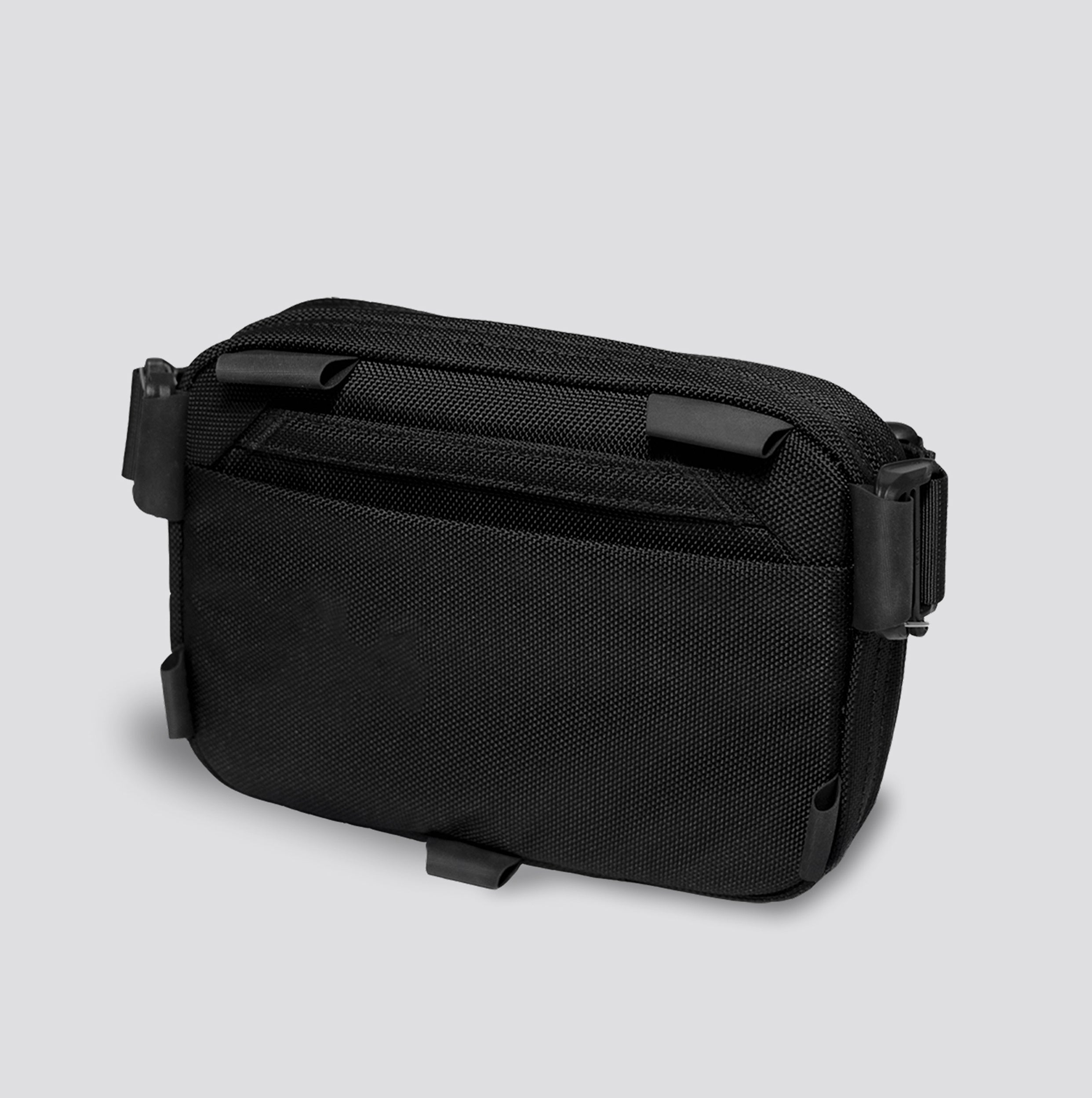 QAP Magnetic [Full Size] Concealment Bag Ballistic Black With Kydex Holster