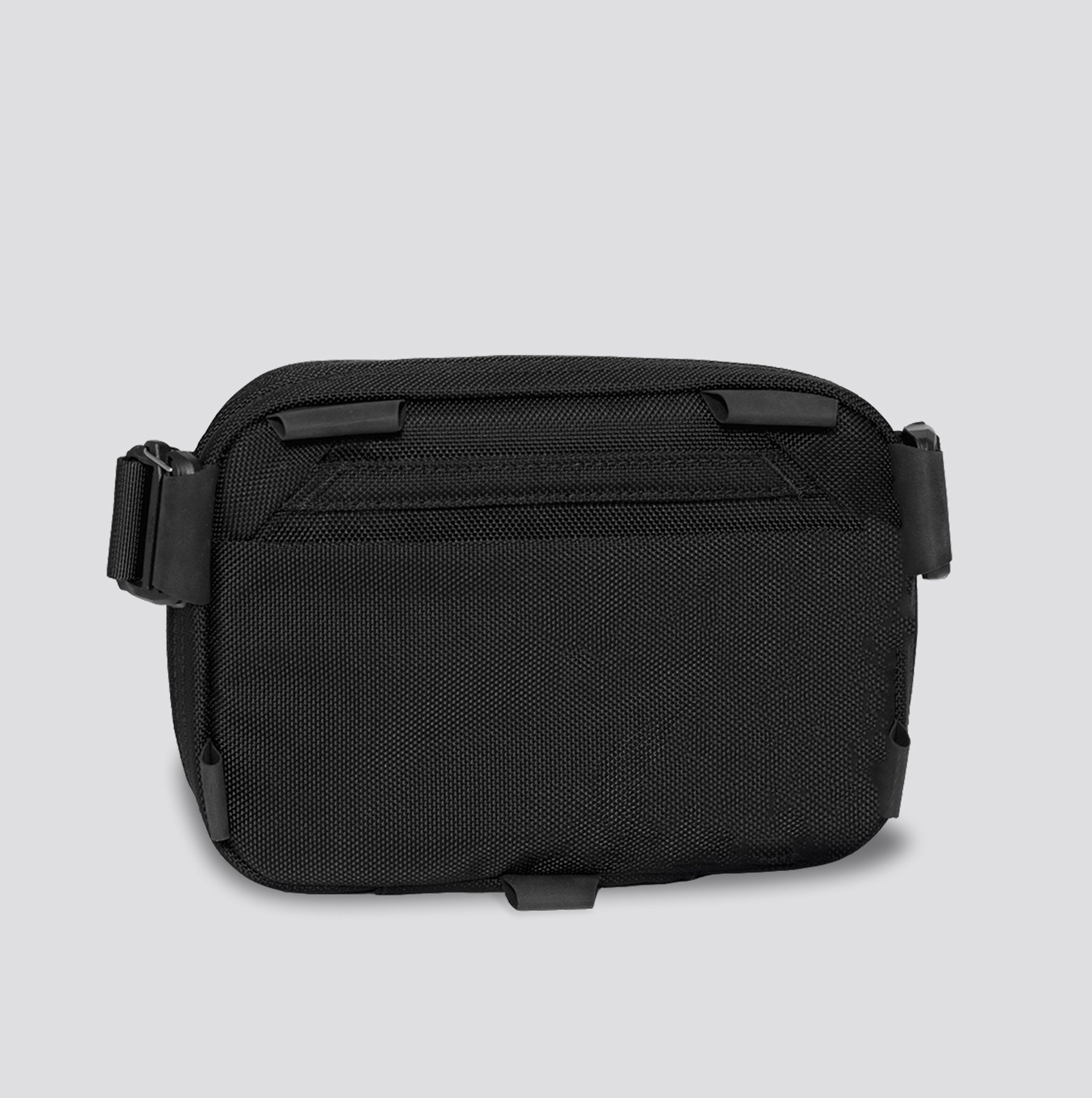 QAP Magnetic [Full Size] Concealment Bag Ballistic Black With Kydex Holster