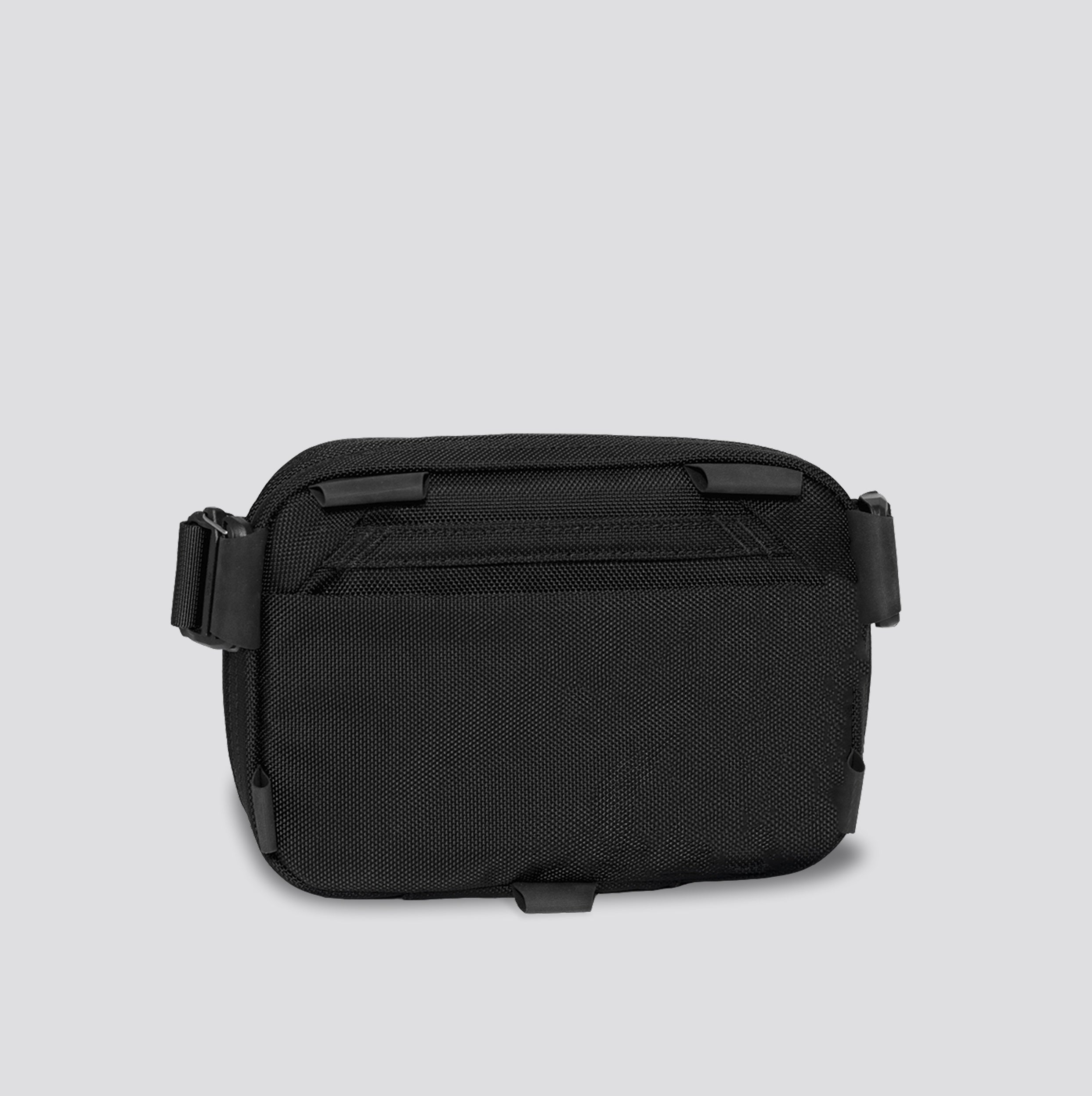 QAP Magnetic [Compact] Concealment Bag Ballistic Black With Kydex Holster