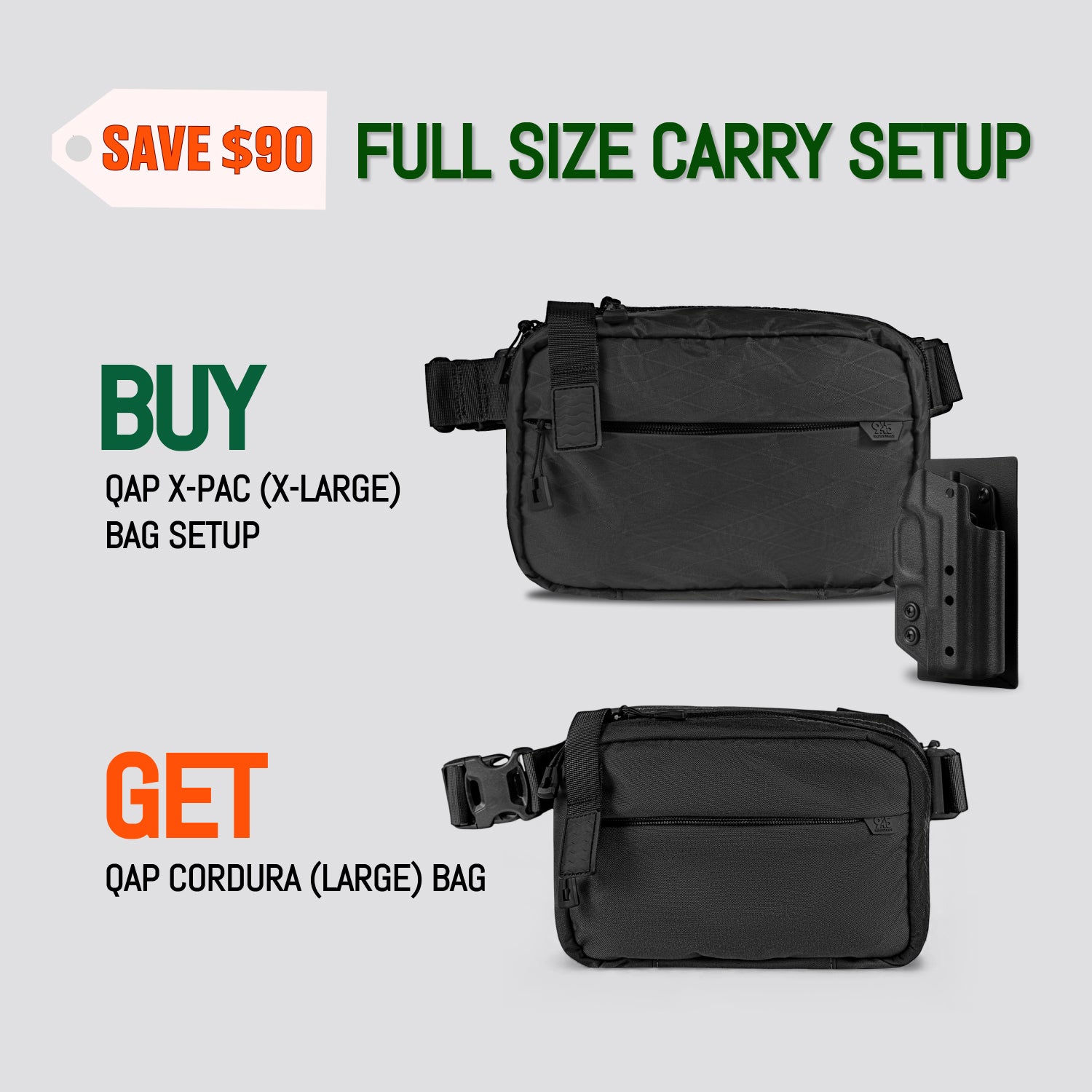 Full Size Carry Setup