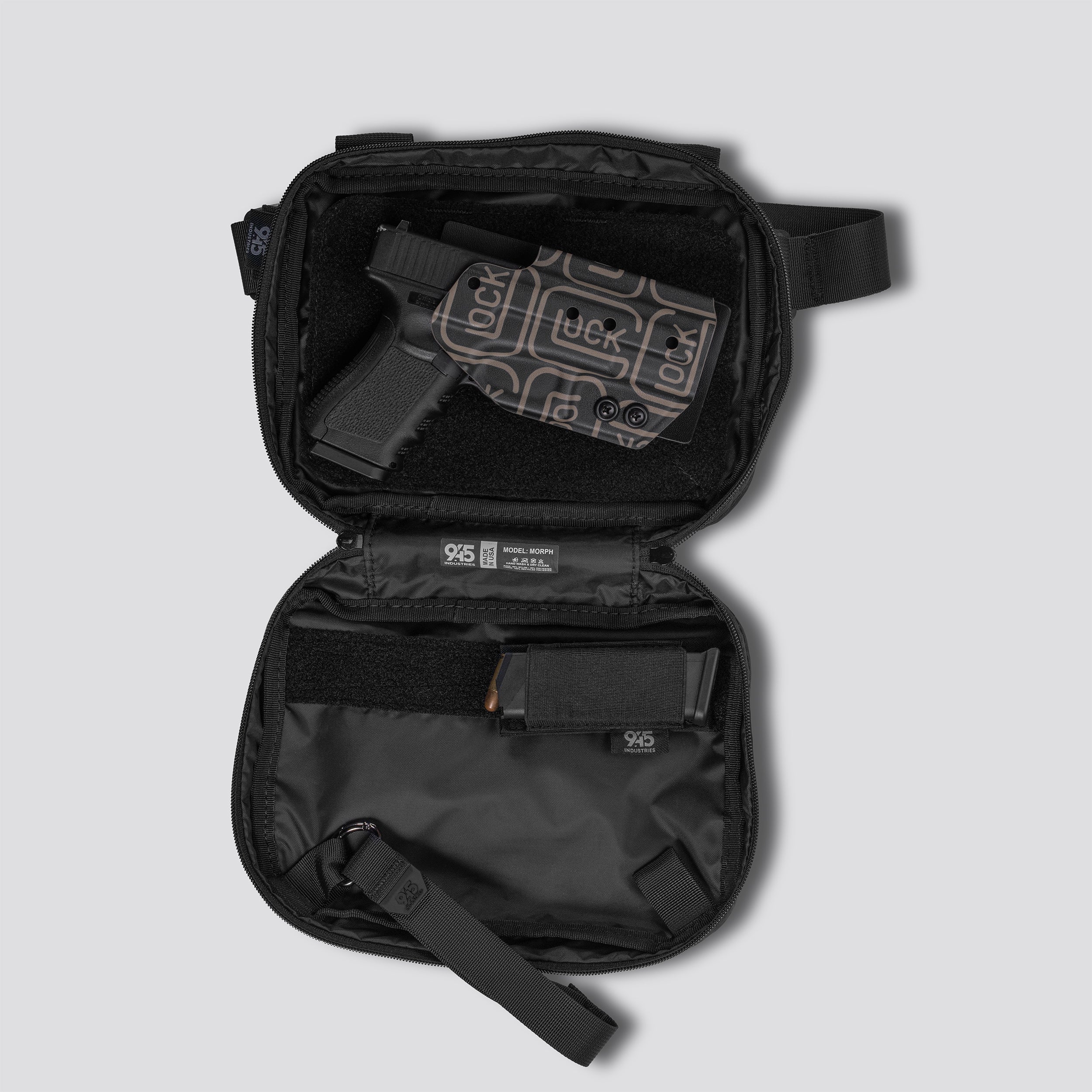 MORPH CORDURA® CONCEALMENT BAG (X-LARGE) BLACK (Copy) Michael Bag Only