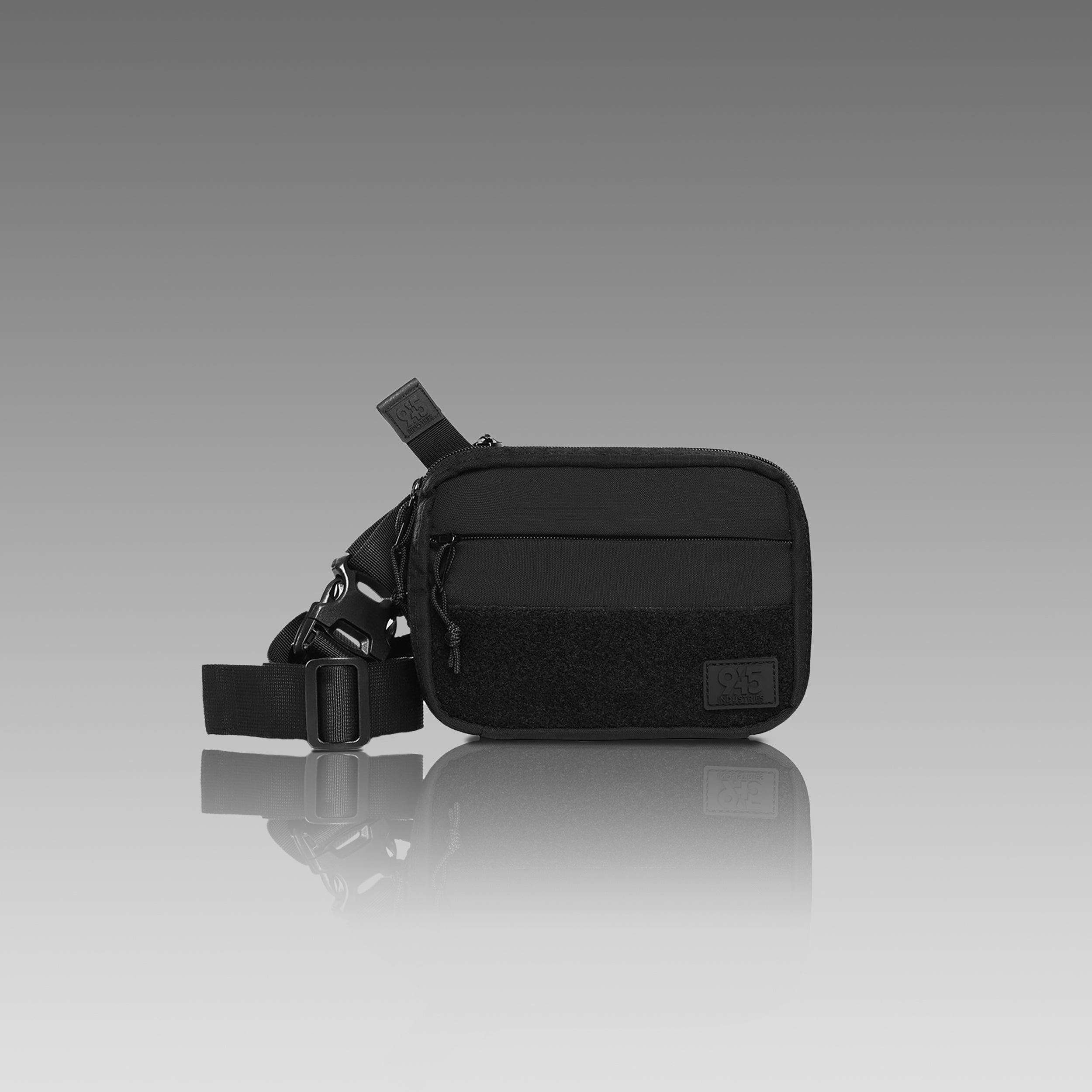 Q.A.P.S. CORDURA® CONCEALMENT BAG (SMALL) VELCRO FRONT BLACK - 945industries