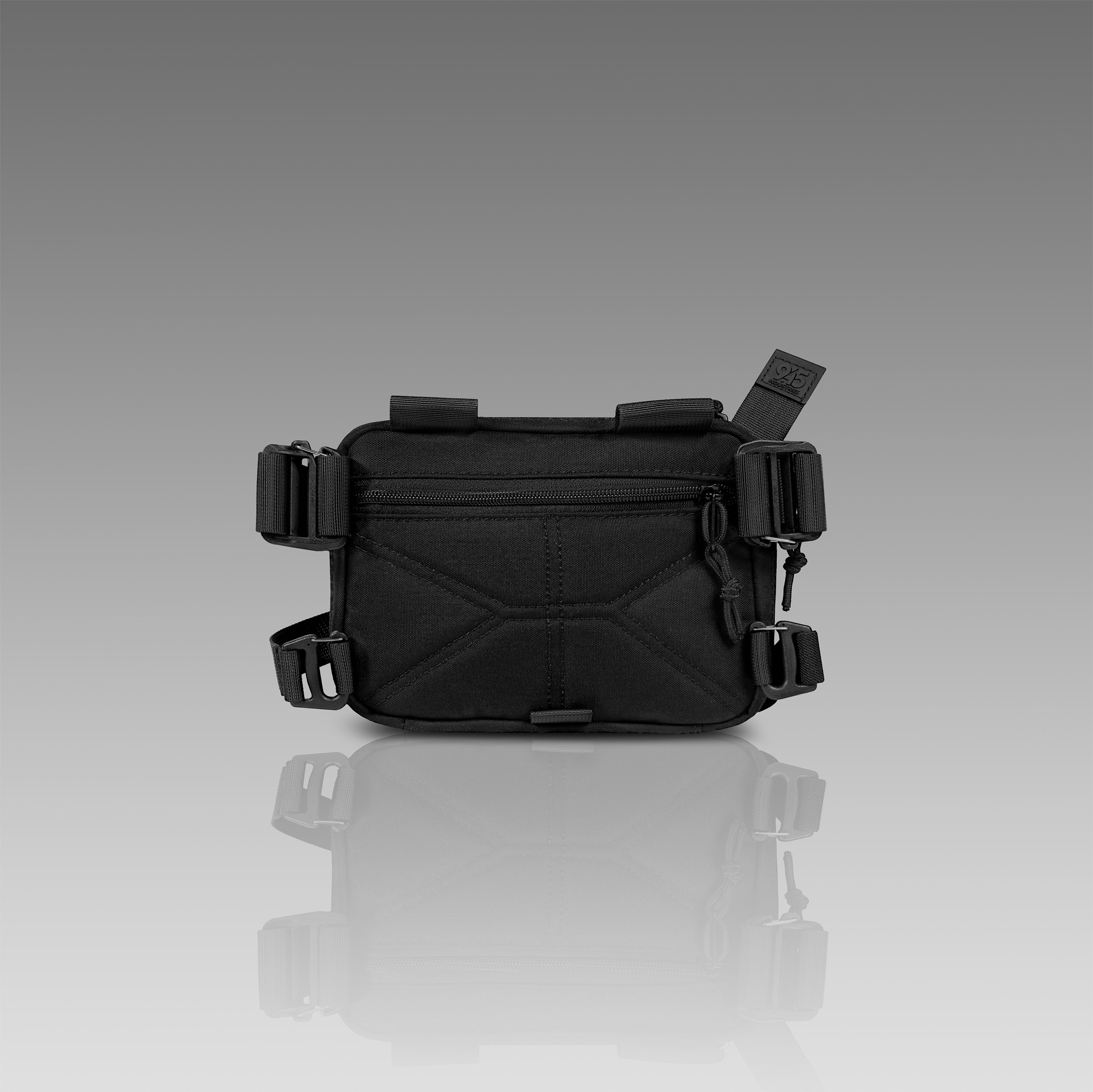 QAPS CORDURA® CONCEALMENT BAG (SMALL) VELCRO FRONT BLACK (Copy) Michael Combo