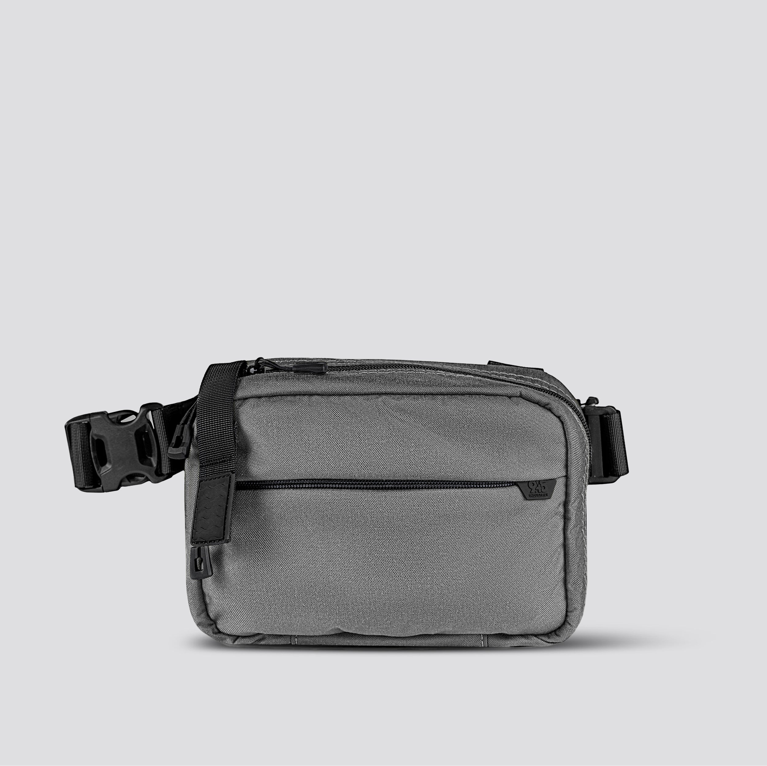 QAPL CORDURA® CONCEALMENT BAG (LARGE) GUNMETAL GRAY WITH KYDEX HOLSTER