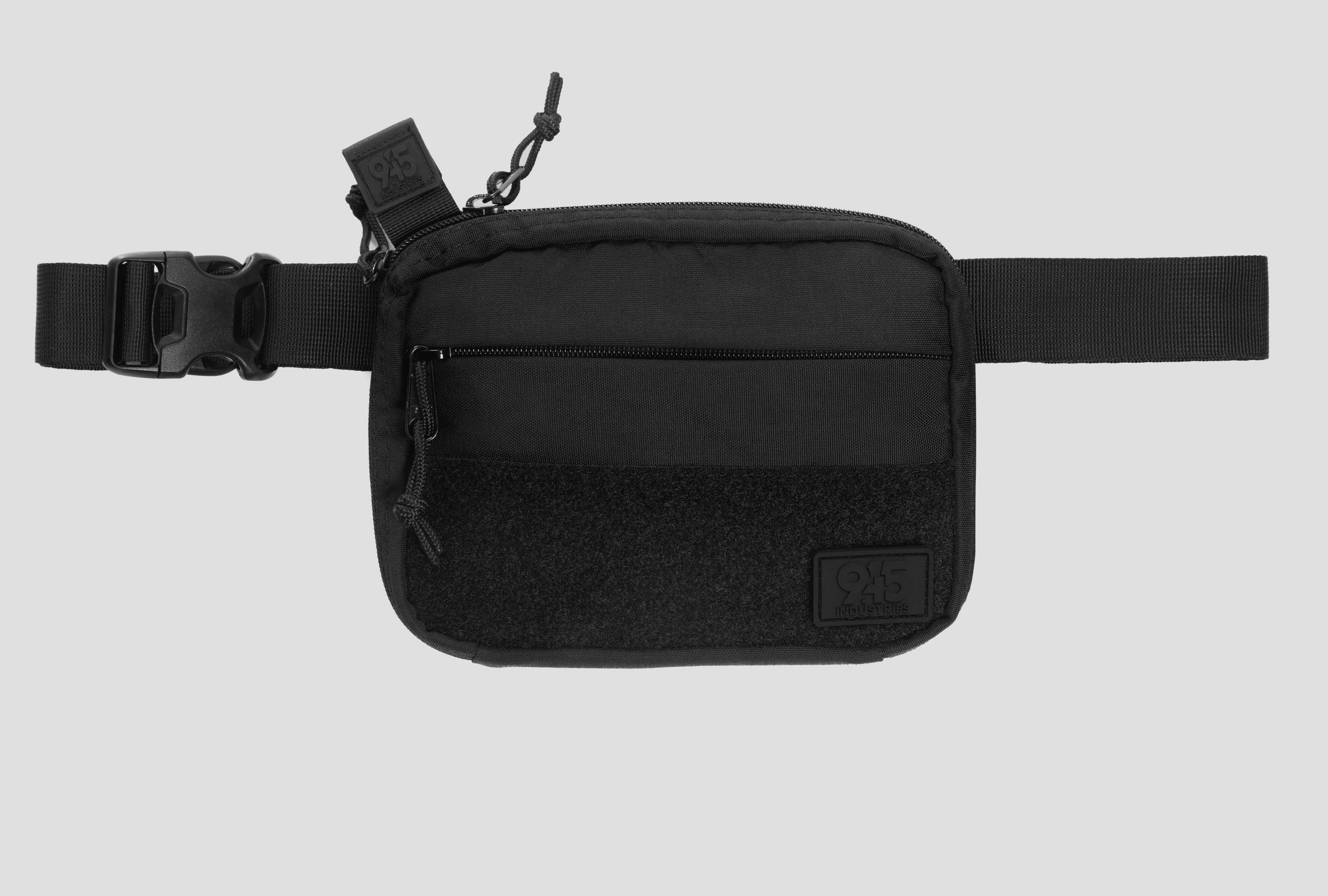 Q.A.P.S. CORDURA® CONCEALMENT BAG (SMALL) VELCRO FRONT BLACK