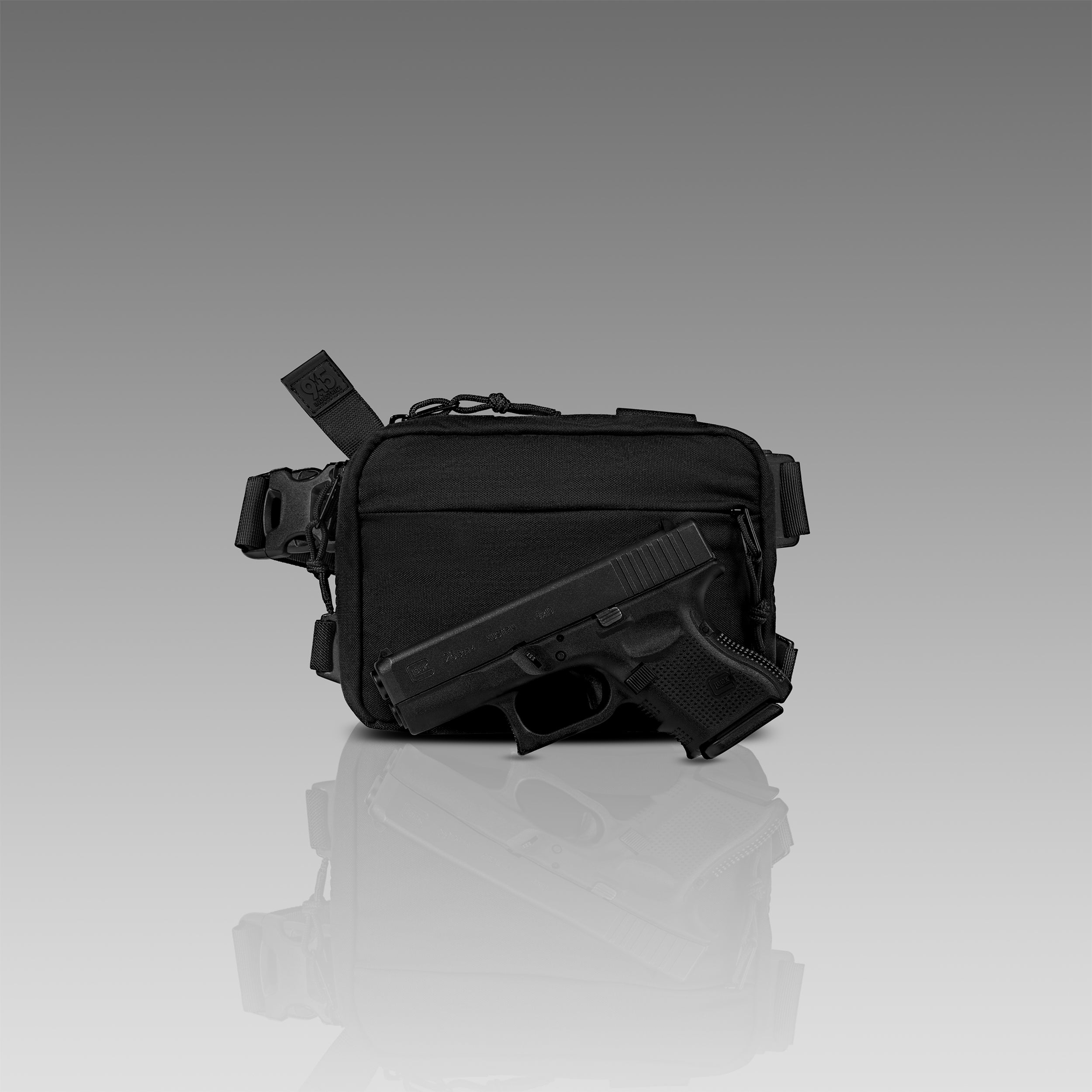 QAPS CORDURA® CONCEALMENT BAG (SMALL) BLACK