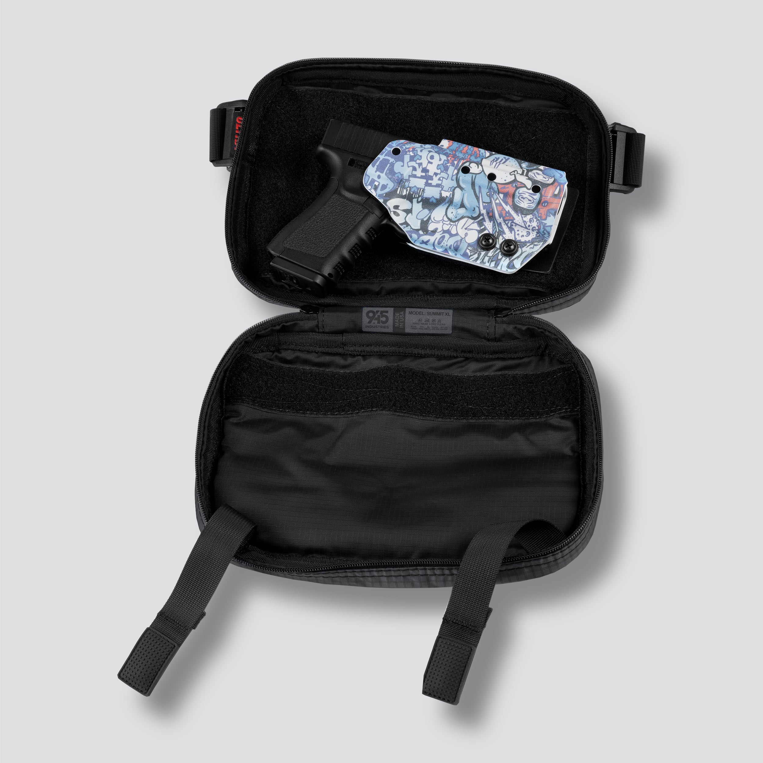 QAPX LOW PROFILE UltraGrid™ Castlerock Concealment Bag (X-LARGE) WITH KYDEX HOLSTER