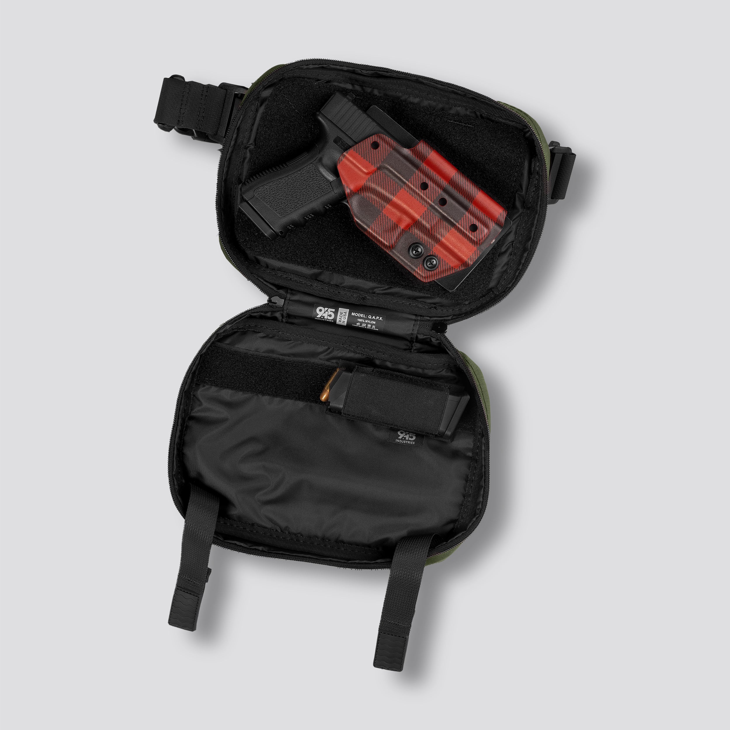 QAPX CORDURA® VERSTECKTASCHE (X-LARGE) SCHWARZ