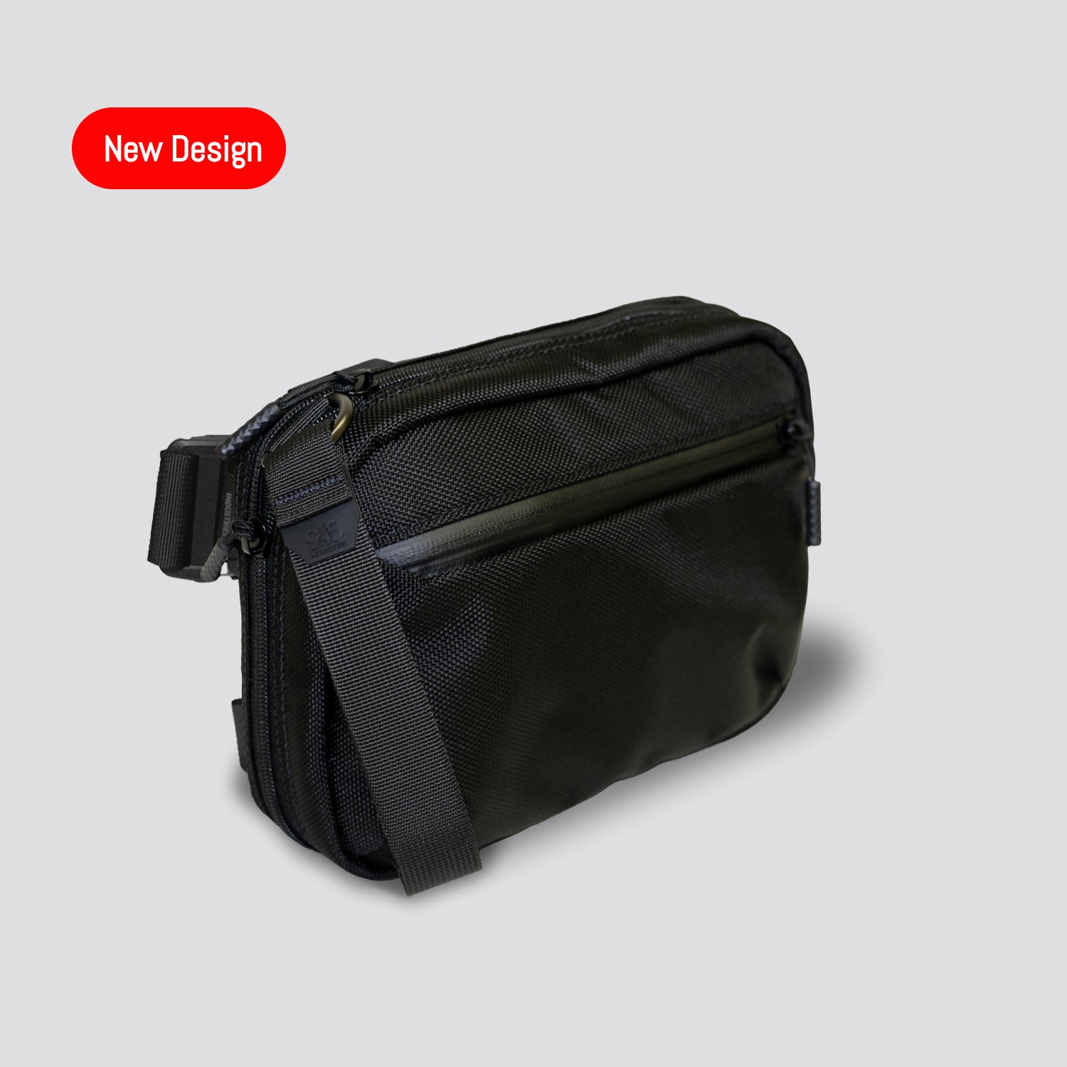 QAP Gen 2 [Compact] Concealment Bag Ballistic Black With Kydex Holster