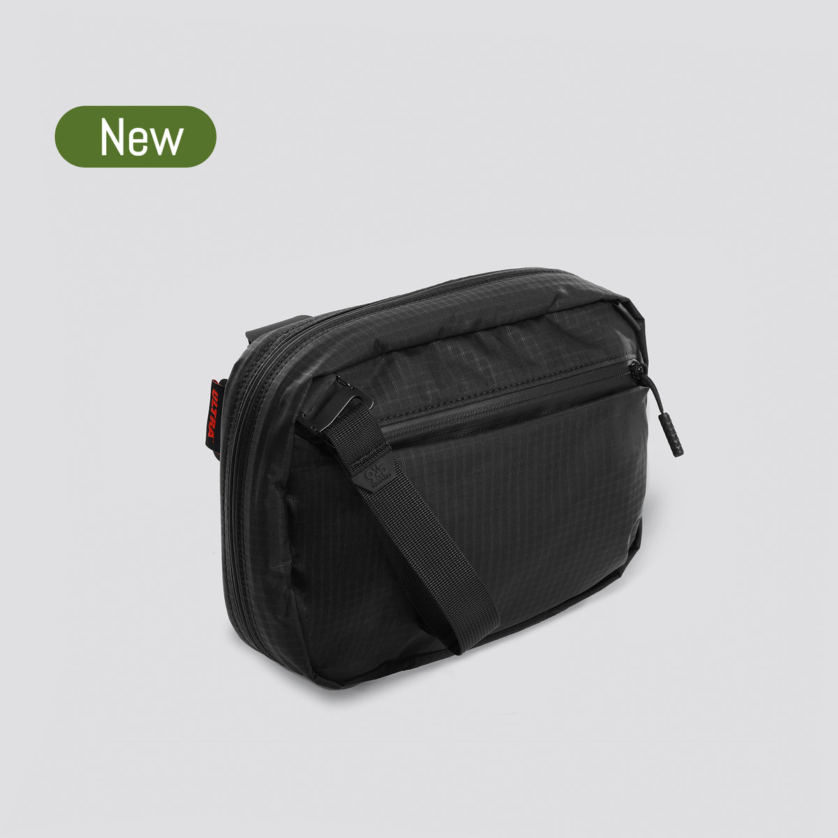 QAP MAGNETIC [COMPACT] CONCEALMENT BAG ULTRA GRID BLACK WITH KYDEX HOLSTER