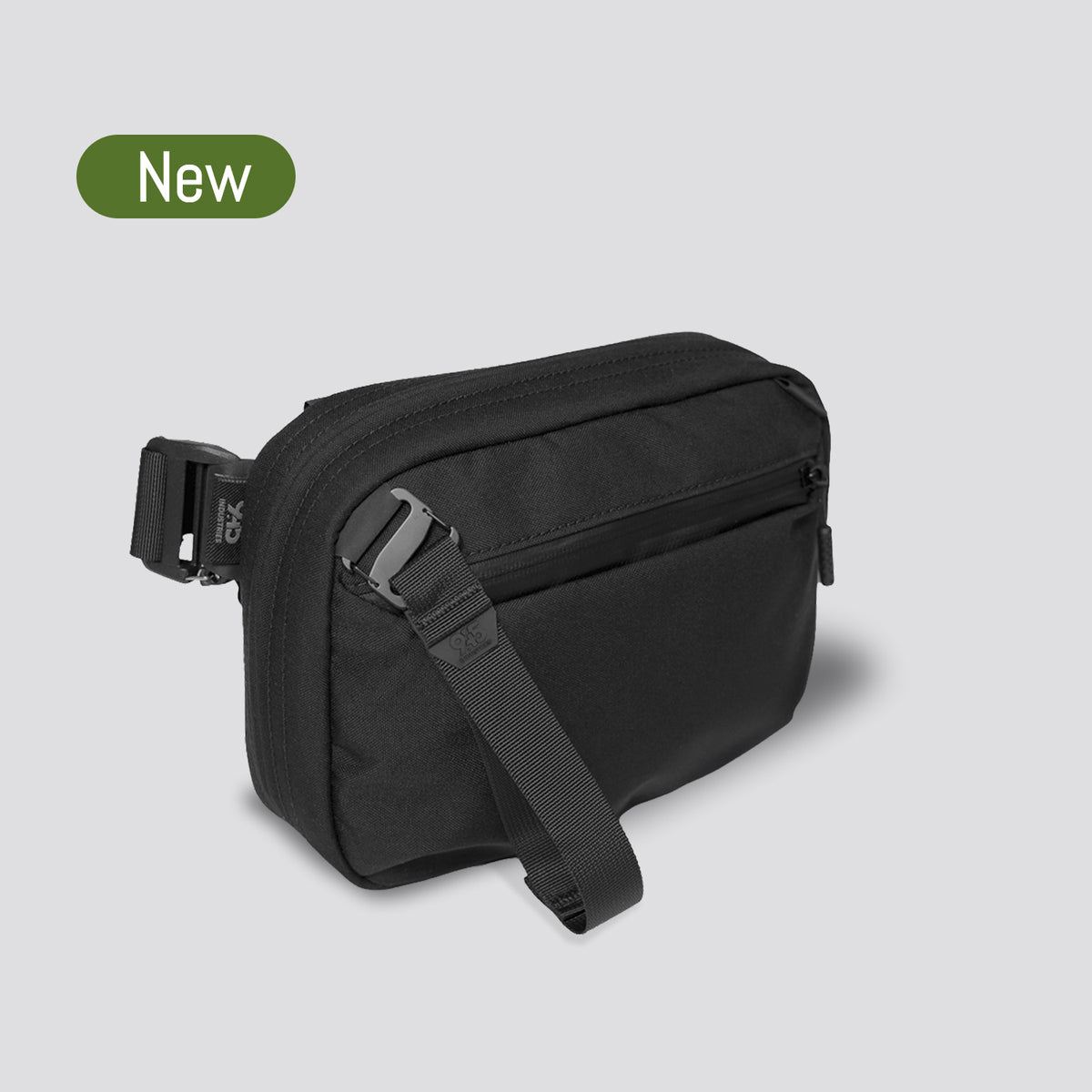 QAP MAGNETIC [COMPACT] CONCEALMENT BAG CORDURA® BLACK WITH KYDEX HOLSTER