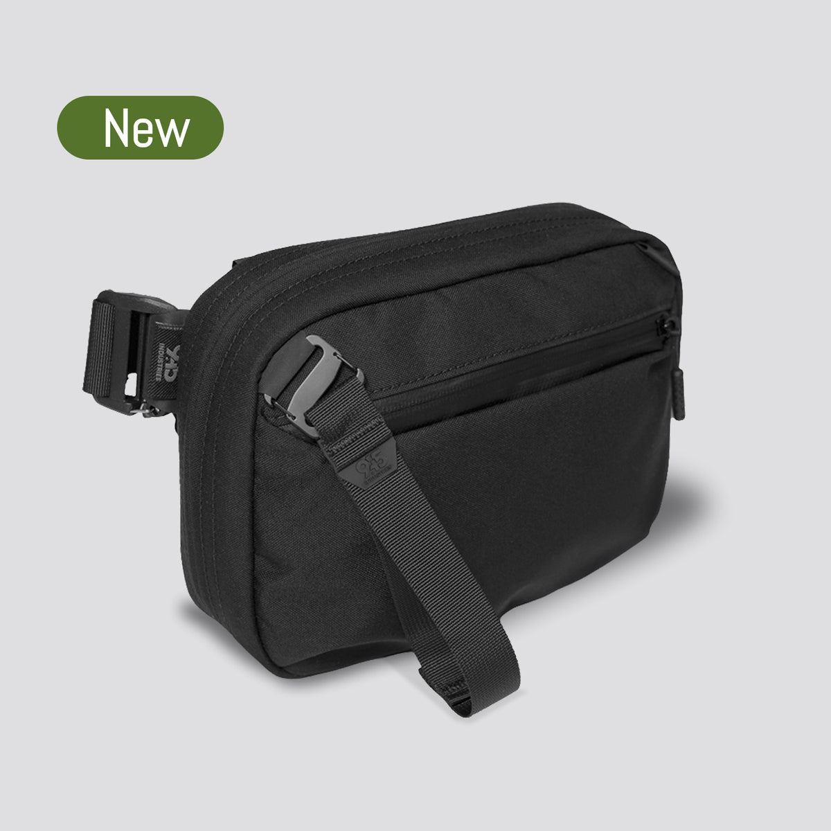 QAP MAGNETIC [FULL SIZE] CONCEALMENT BAG CORDURA® BLACK WITH KYDEX HOLSTER