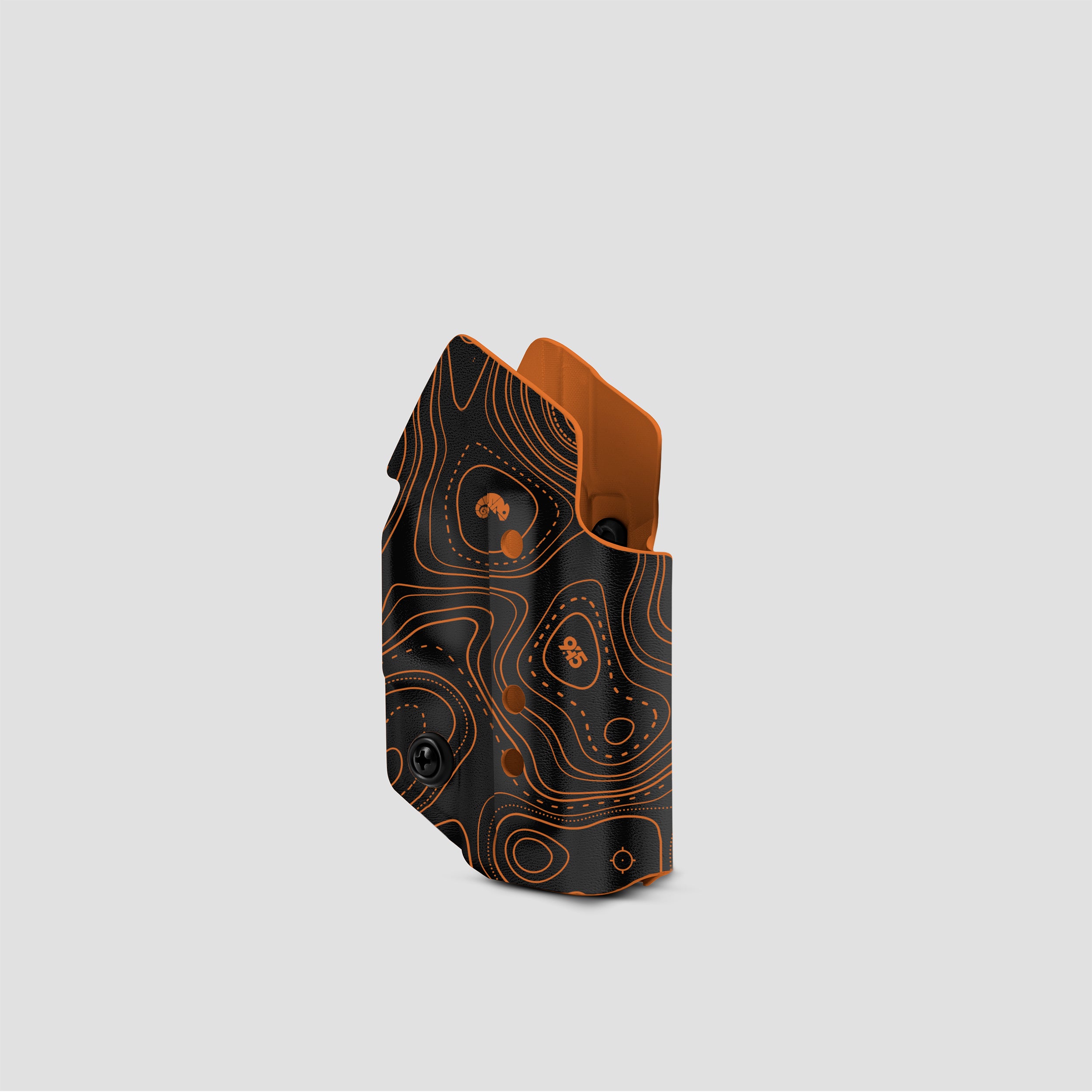 KYDEX HOLSTER WITH CHEST HOLSTER PANEL (NO LIGHT/LASER) TOPO FLARE