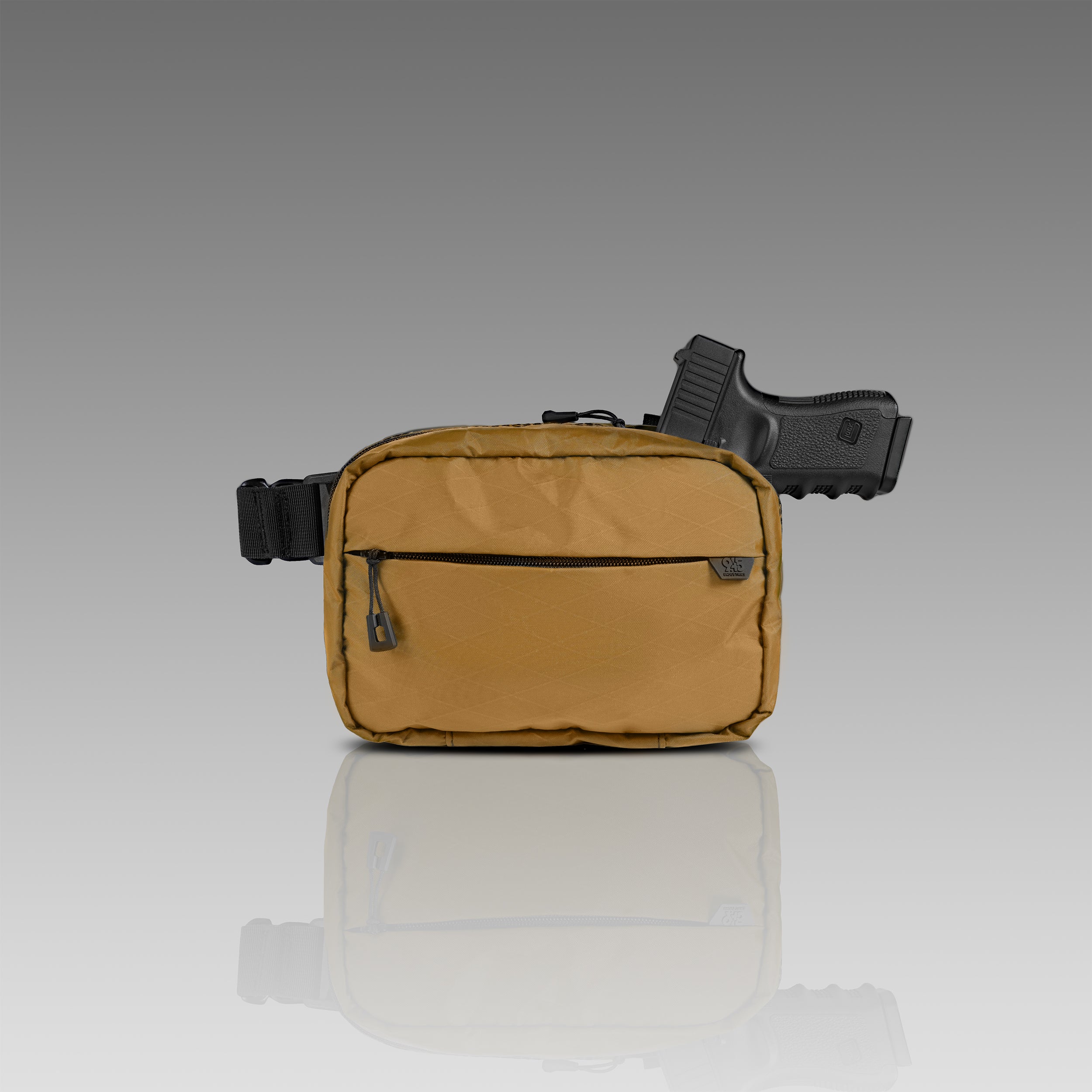 SPIRE (L) X-Pac® Coyote Brown Concealment Bag WITH IWB ADAPTER