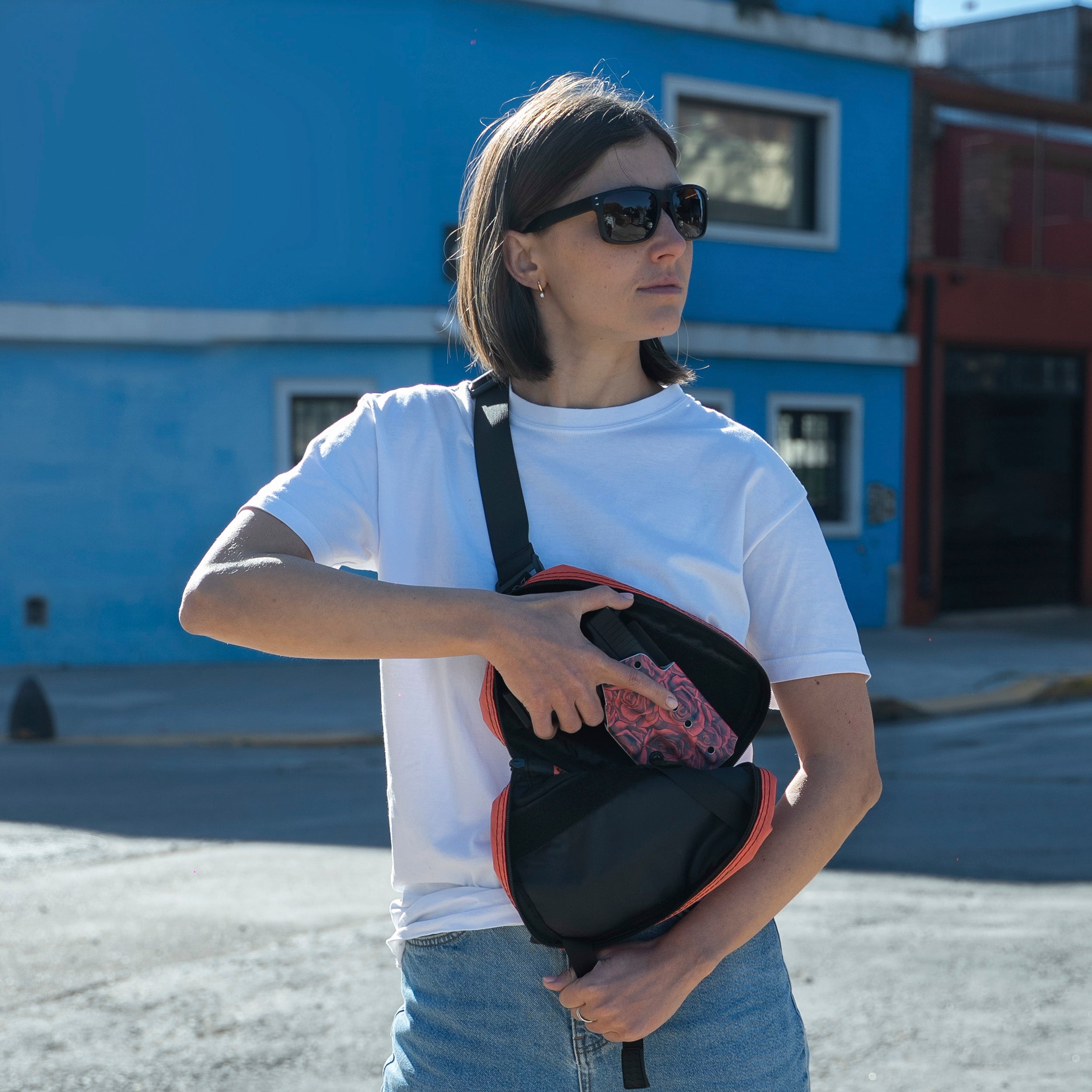 SPIRE (L) X-Pac® Coral Concealment Bag WITH KYDEX HOLSTER