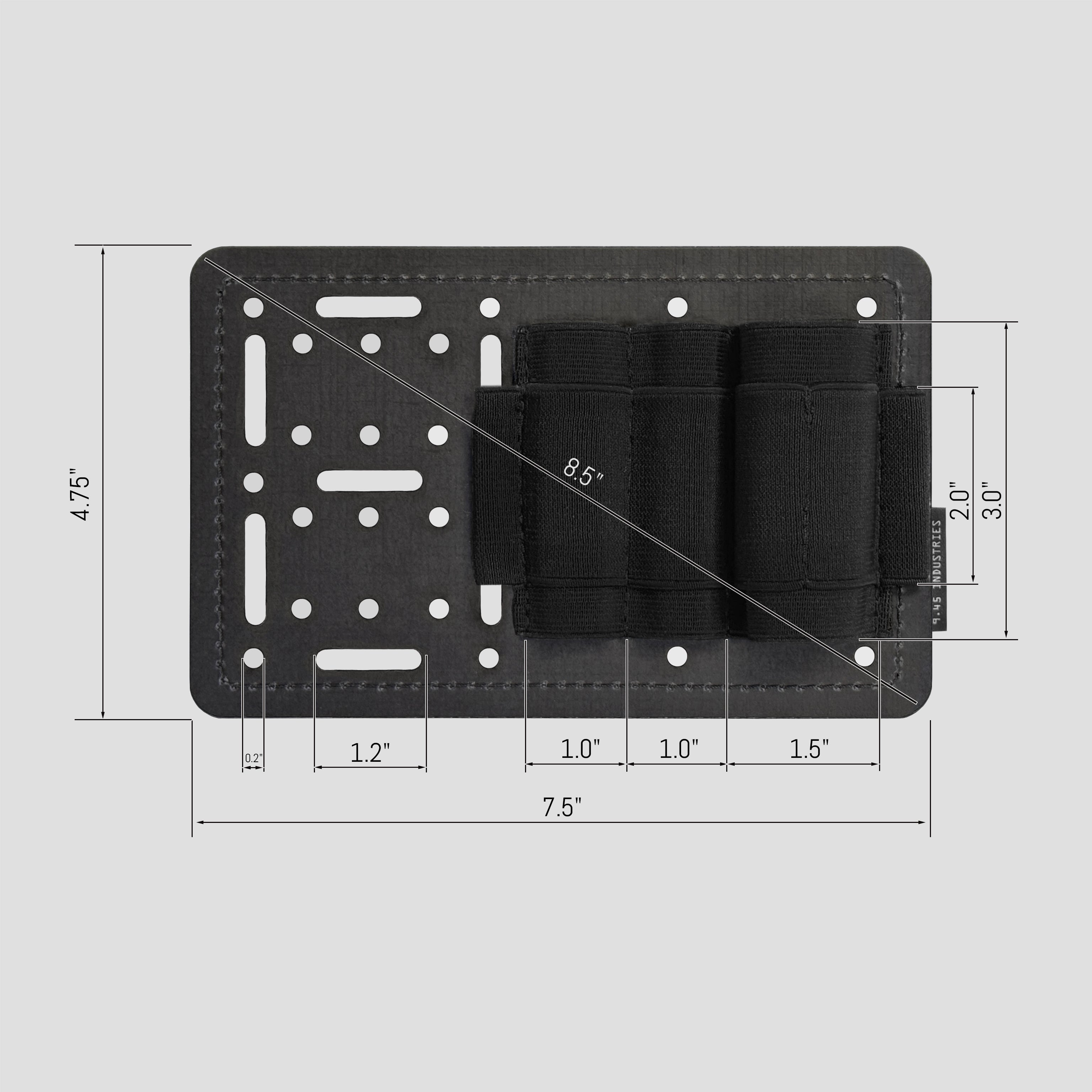 Tegris® Velcro Organizer Panel