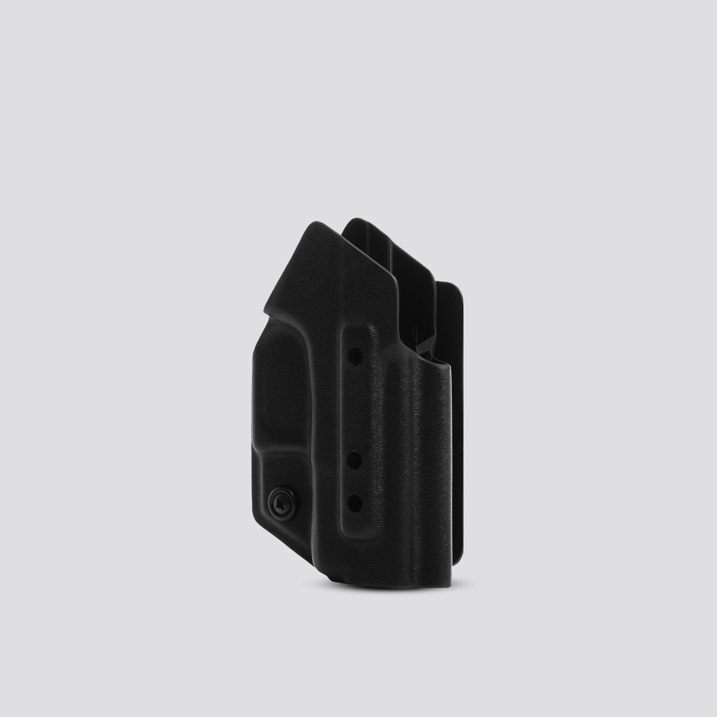 KYDEX HOLSTER WITH VELCRO® HOOK ATTACHMENT PANEL (NO LIGHT/LASER) BLACK - 945industries