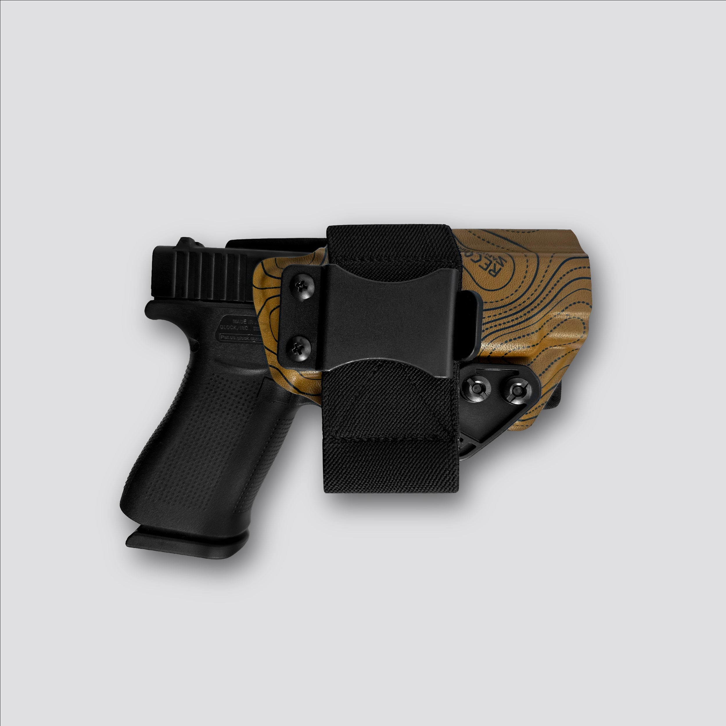 QAPX LOW PROFILE CORDURA® CONCEALMENT BAG (X-LARGE) BLACK MULTICAM® WITH IWB ADAPTER