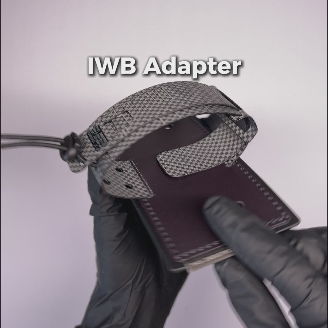 Step-by-step assembly instructions for the Tegris IWB adapter