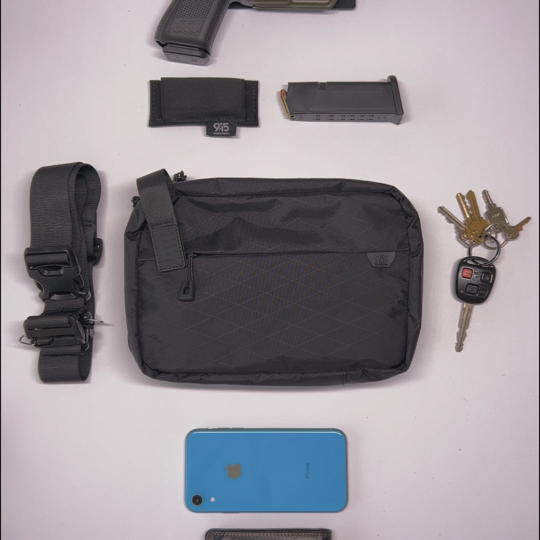 945 Industries | QAPX Low-Profile X-Pac® Black – Large Capacity