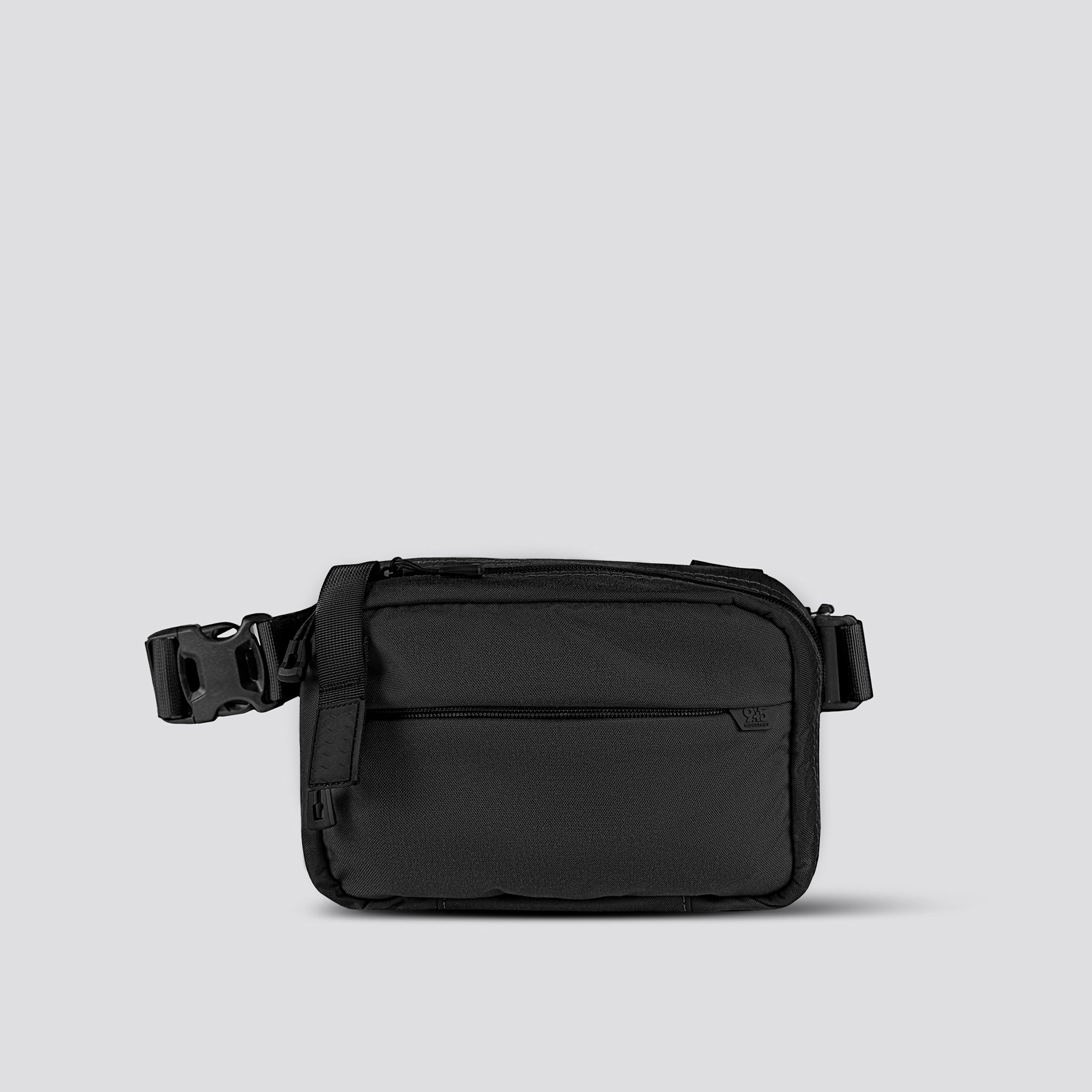 QAPS LOW PROFILE CORDURA® CONCEALMENT BAG (SMALL) BLACK WITH IWB ADAPTER